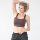 Venice High impact Nursing Sports bra, Sweat and MIlk