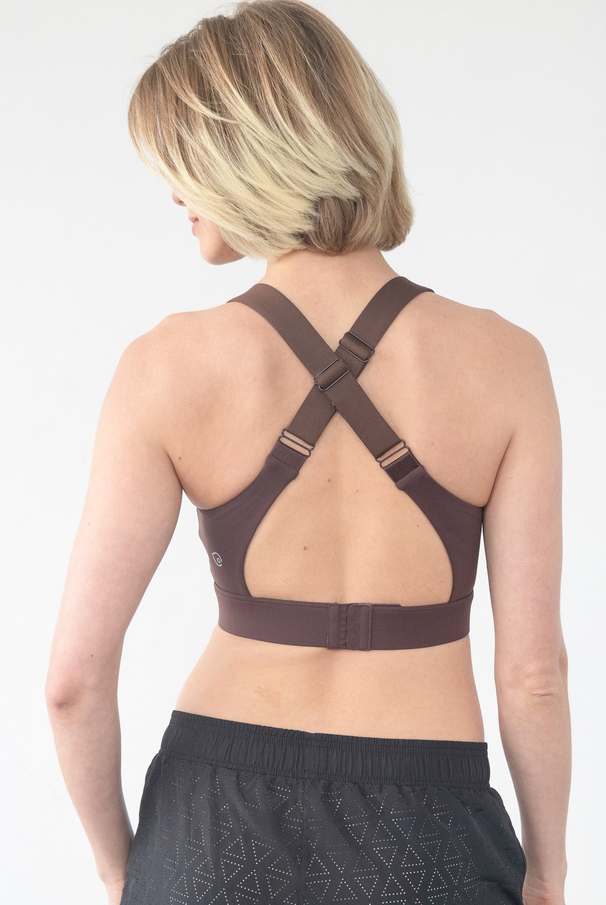 Venice High impact Nursing Sports bra, Sweat and MIlk