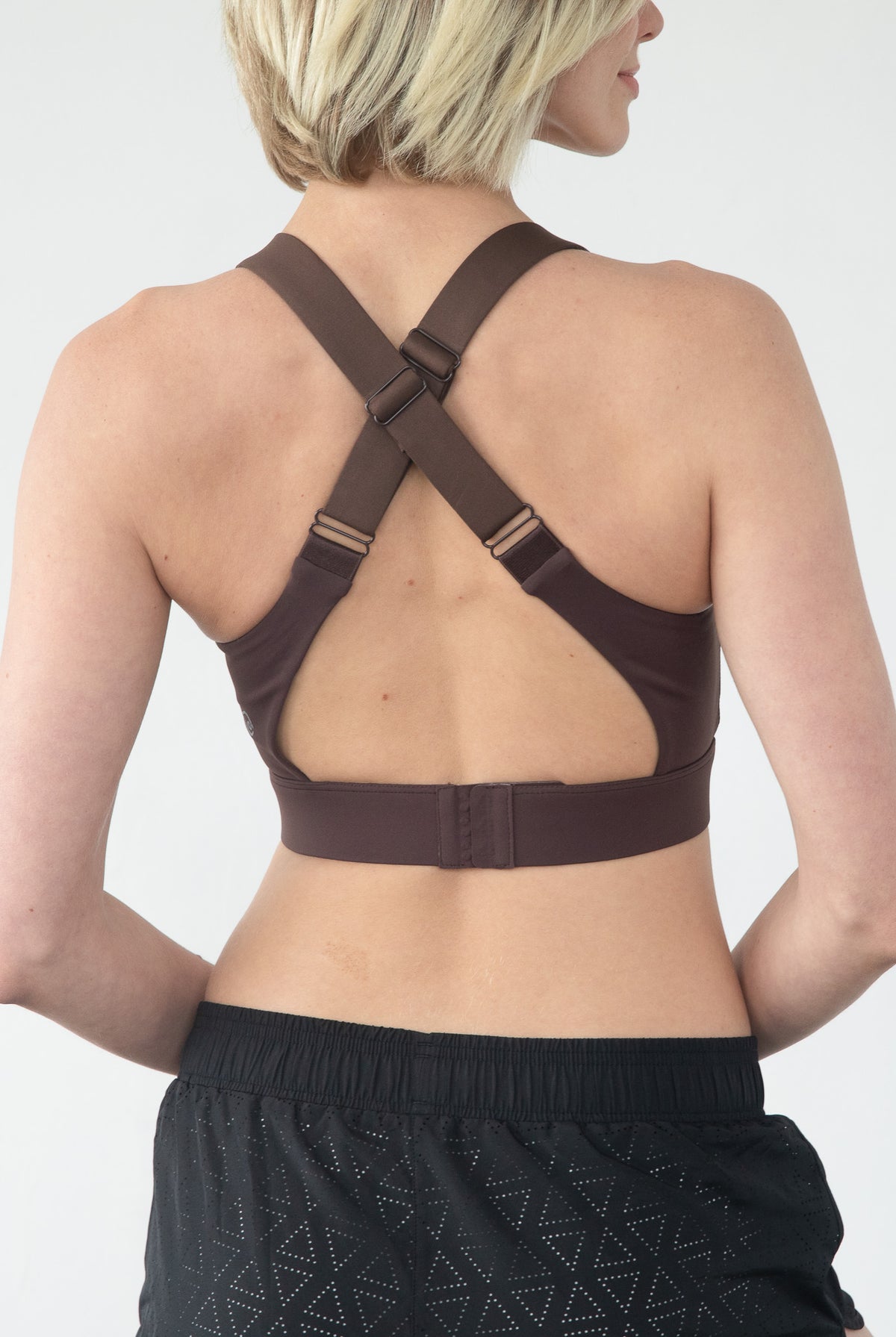 Venice High impact Nursing Sports bra, Sweat and MIlk