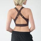 Venice High impact Nursing Sports bra, Sweat and MIlk