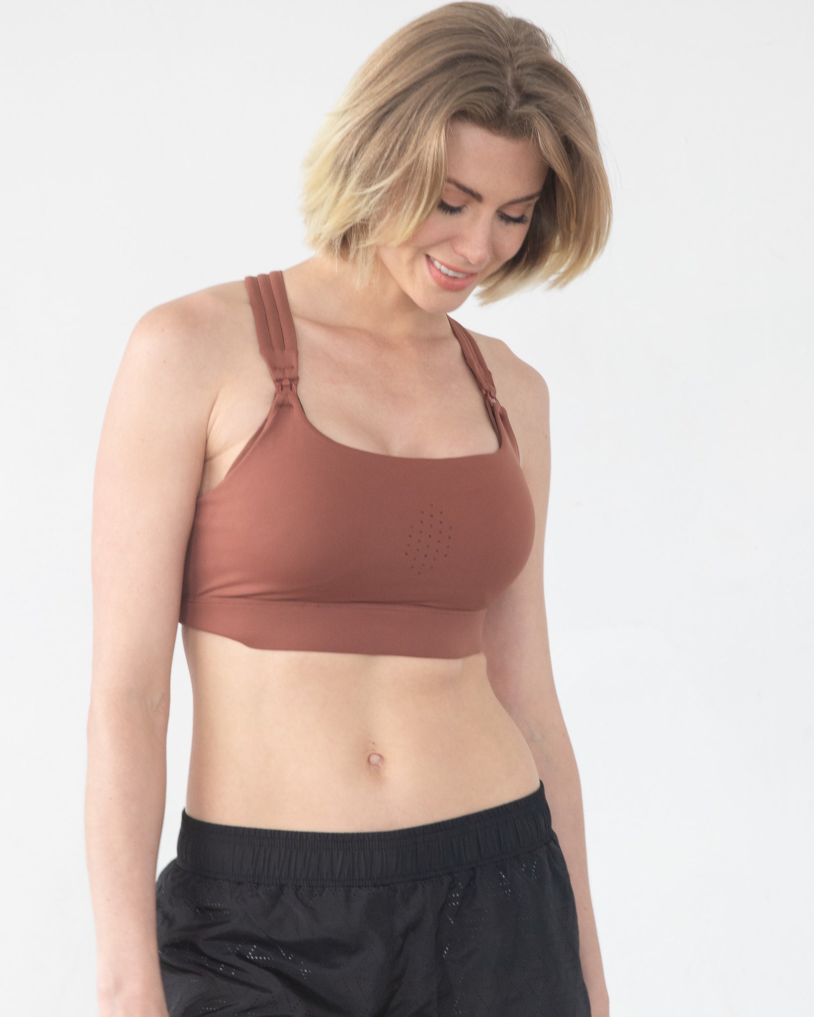 Chloe 3 Running Nursing sports bra, high impact, large chested, sweat and milk