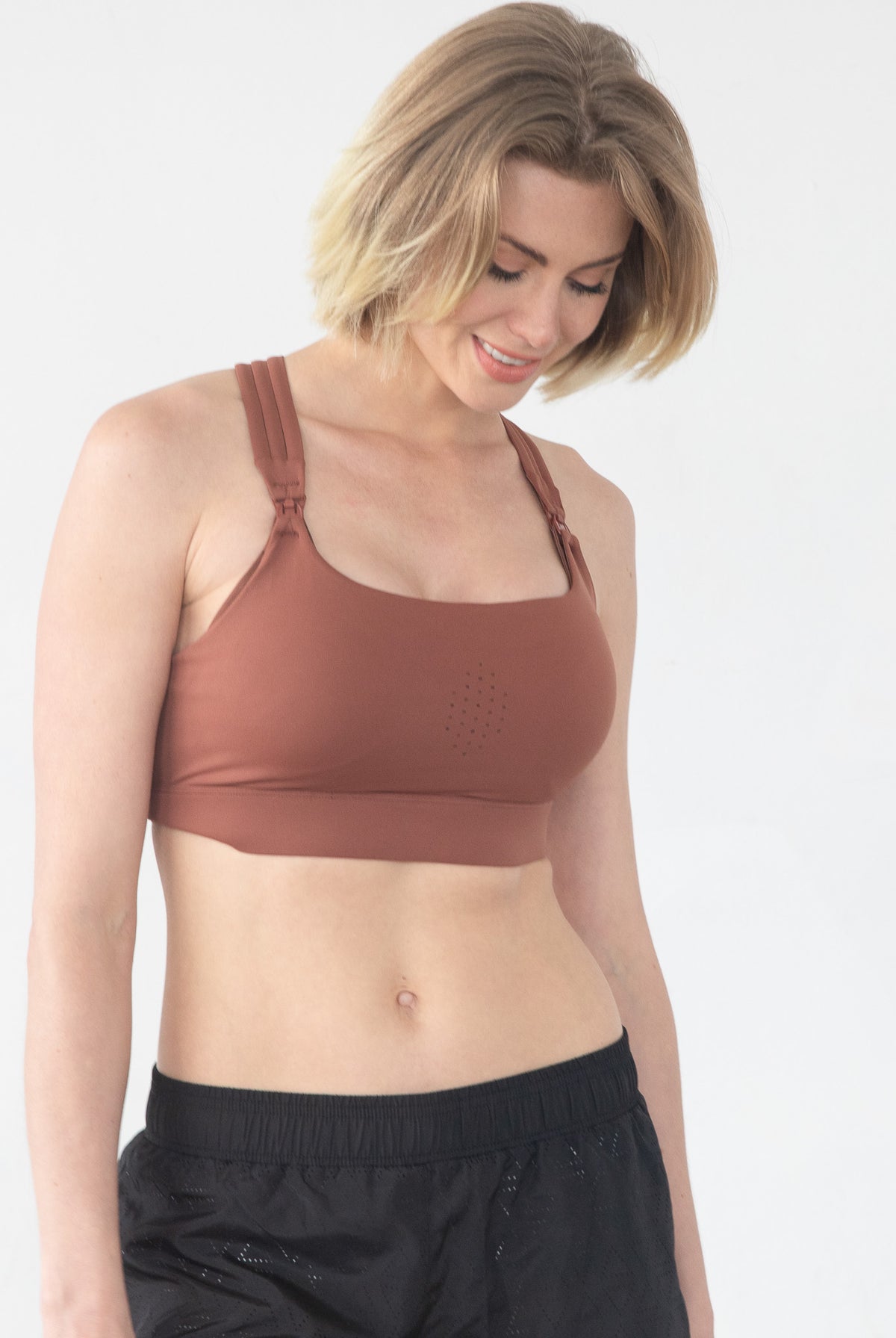 Chloe 3 Running Nursing sports bra, high impact, large chested, sweat and milk