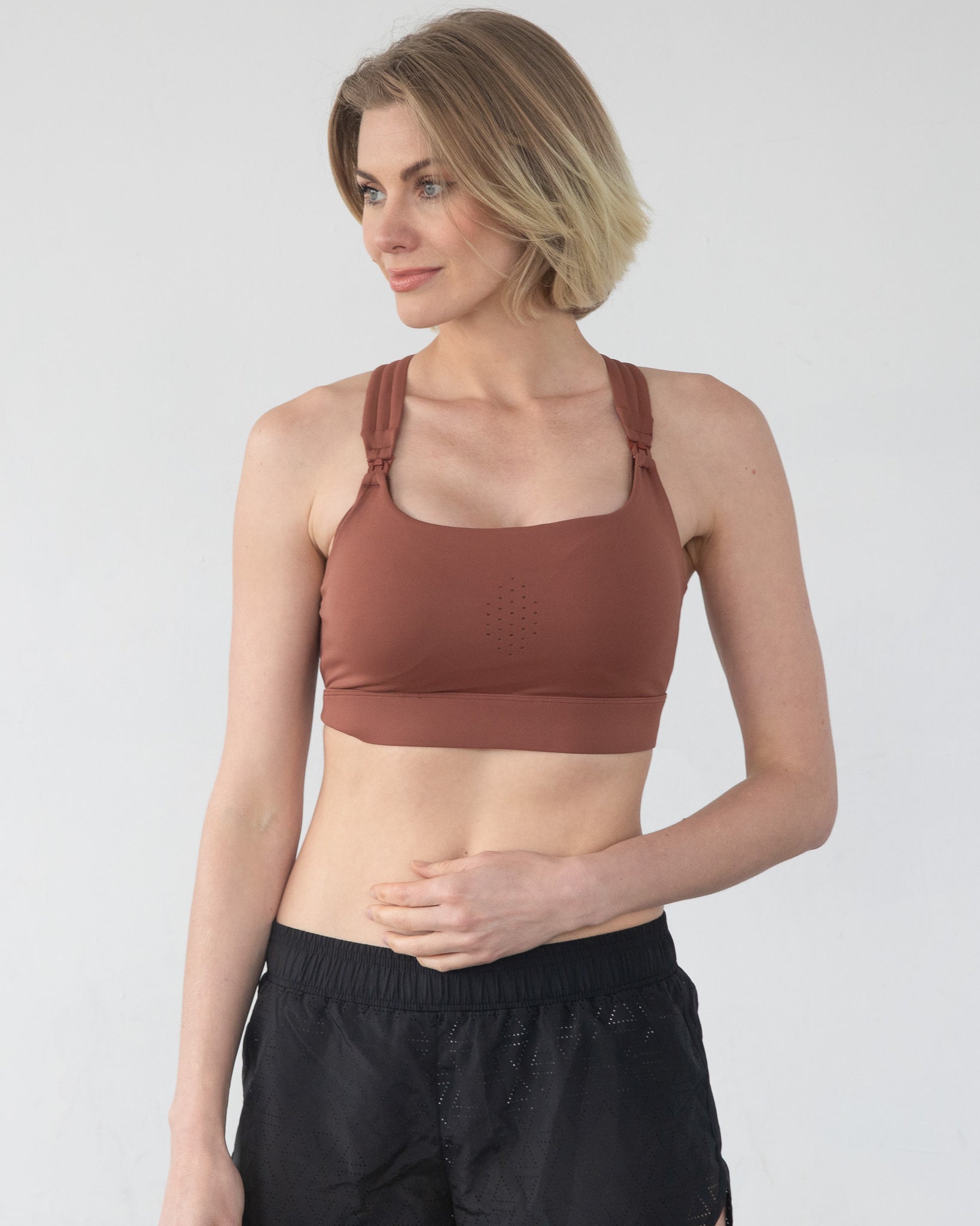 Chloe 3 Running Nursing sports bra, high impact, large chested, sweat and milk