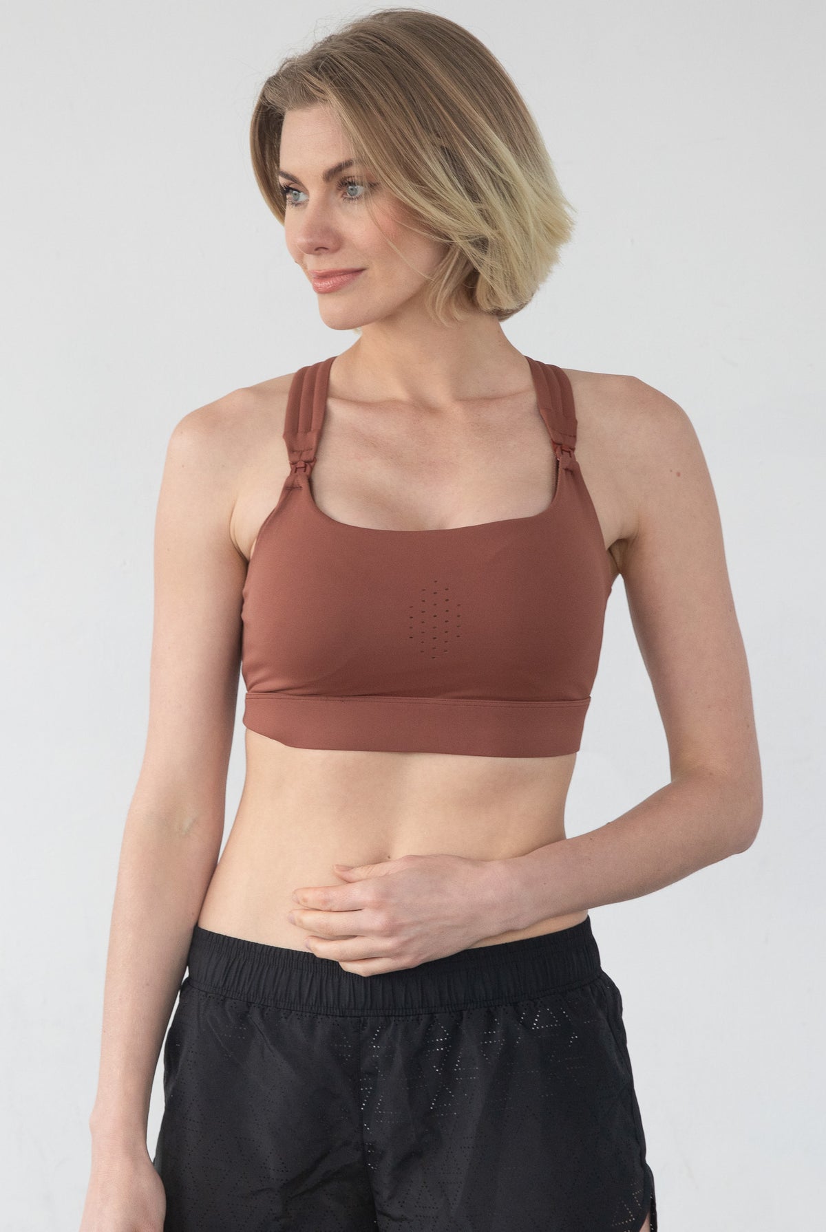Chloe 3 Running Nursing sports bra, high impact, large chested, sweat and milk