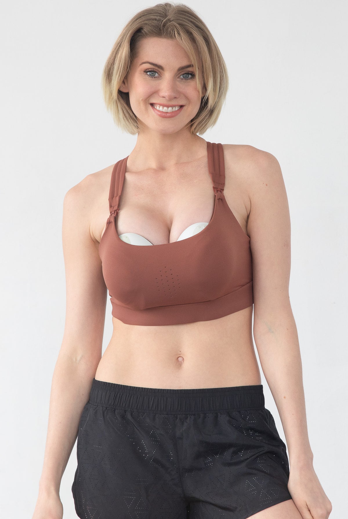 Chloe 3 Running Nursing sports bra, high impact, large chested, sweat and milk