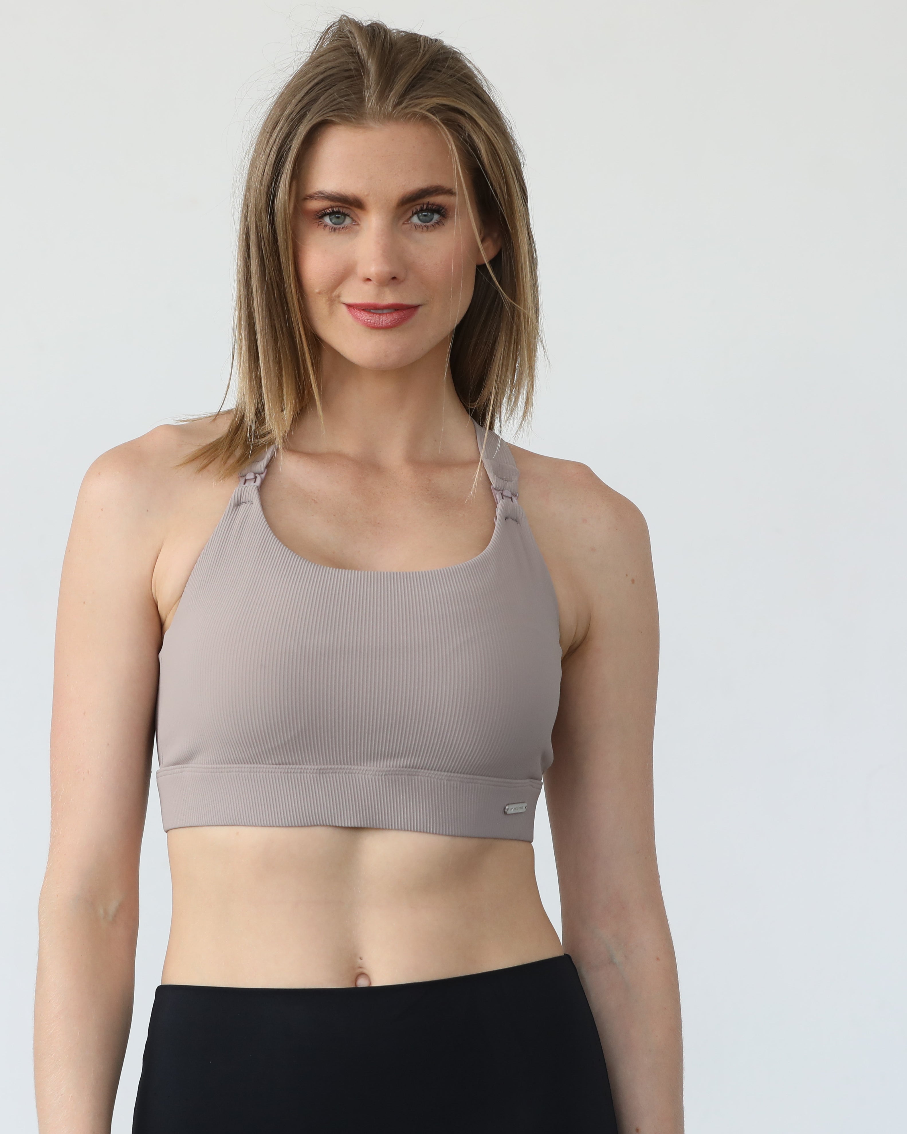 Venice 3 high impact nursing and pumping sports bra, large chest, big cups, sweat and milk, front shot
