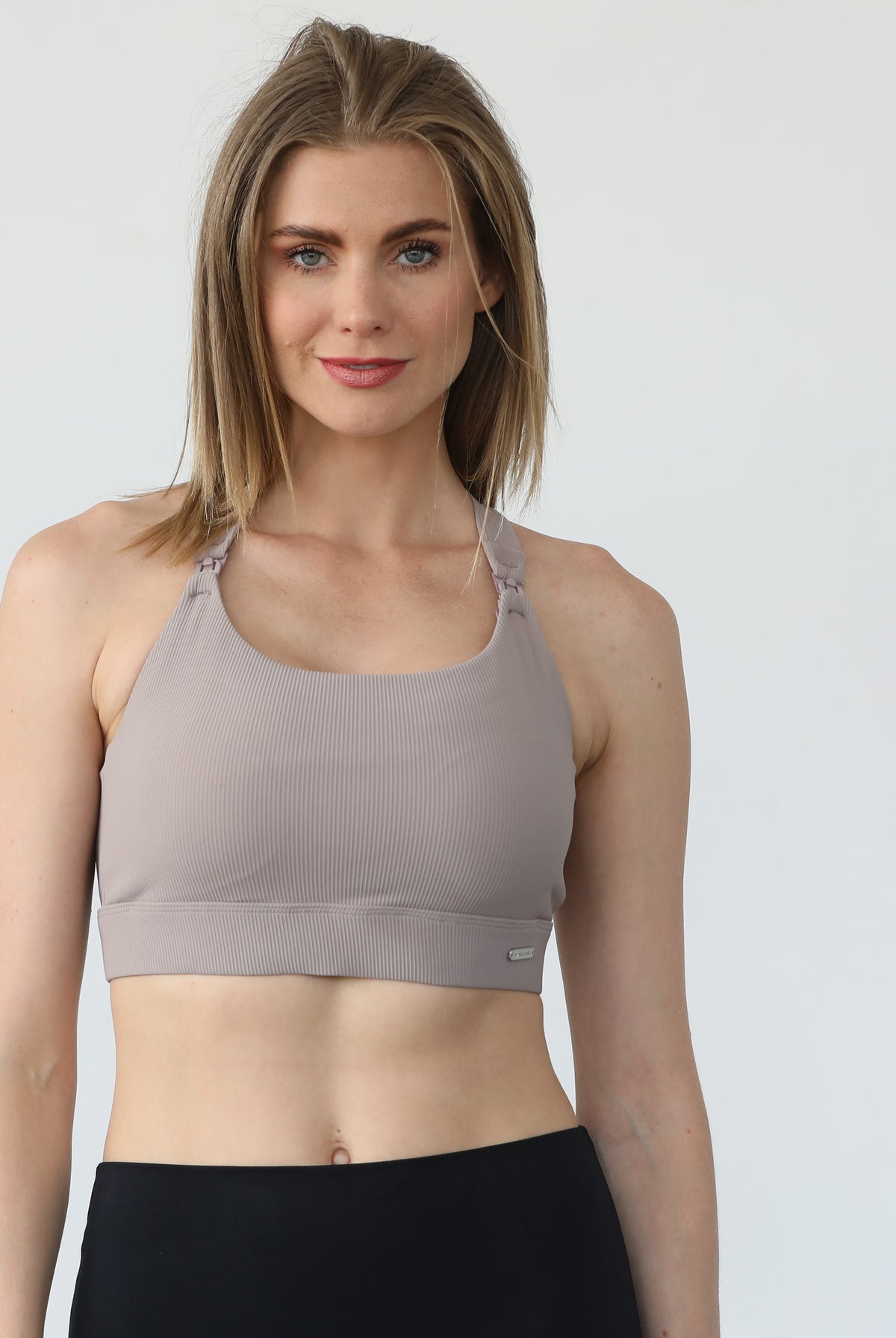 Venice 3 high impact nursing and pumping sports bra, large chest, big cups, sweat and milk, front shot