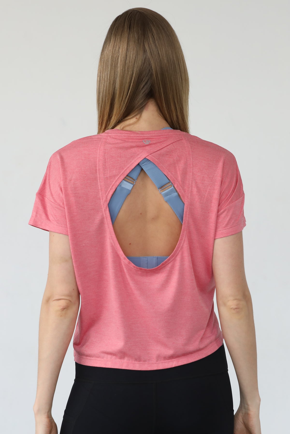 Abigail nursing short sleeve top, sugar coral, sweat and milk