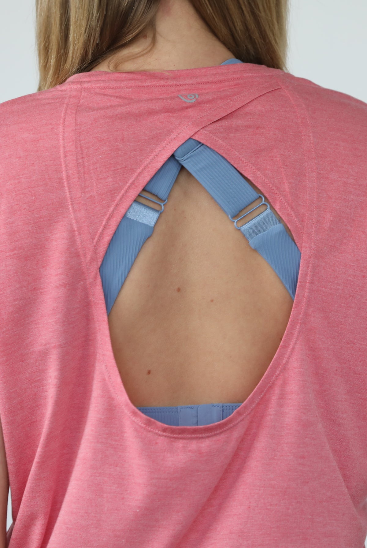 Abigail nursing short sleeve top, sugar coral, sweat and milk