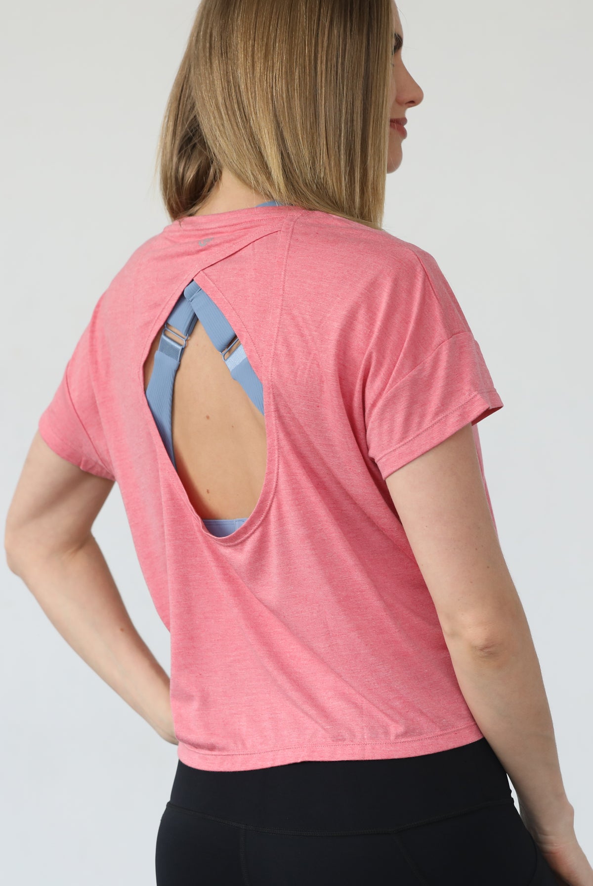 Abigail nursing short sleeve top, sugar coral, sweat and milk