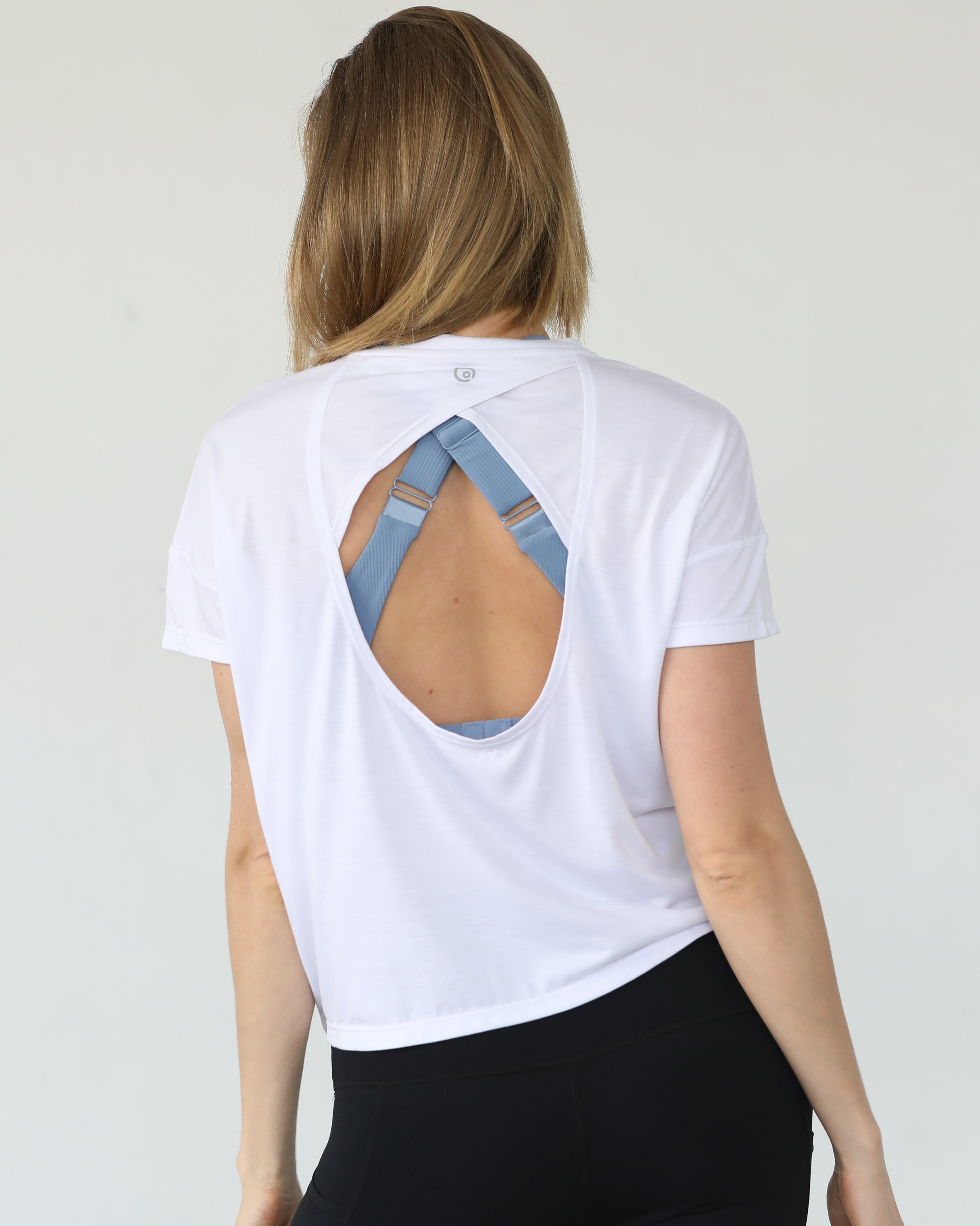 Abigail nursing short sleeve, white, sweat and milk