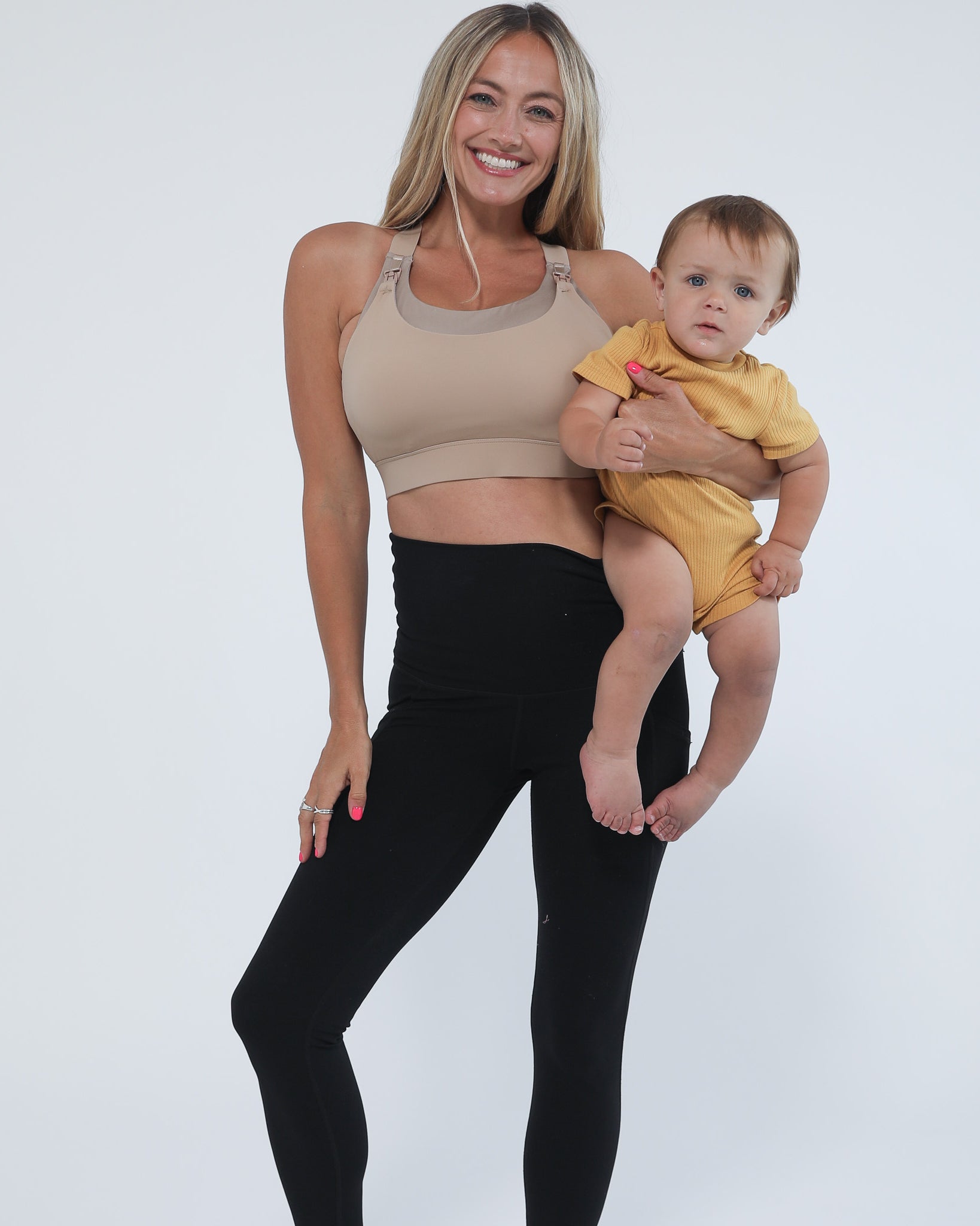 Venice 1 High impact nursing sports bra, sweat and milk