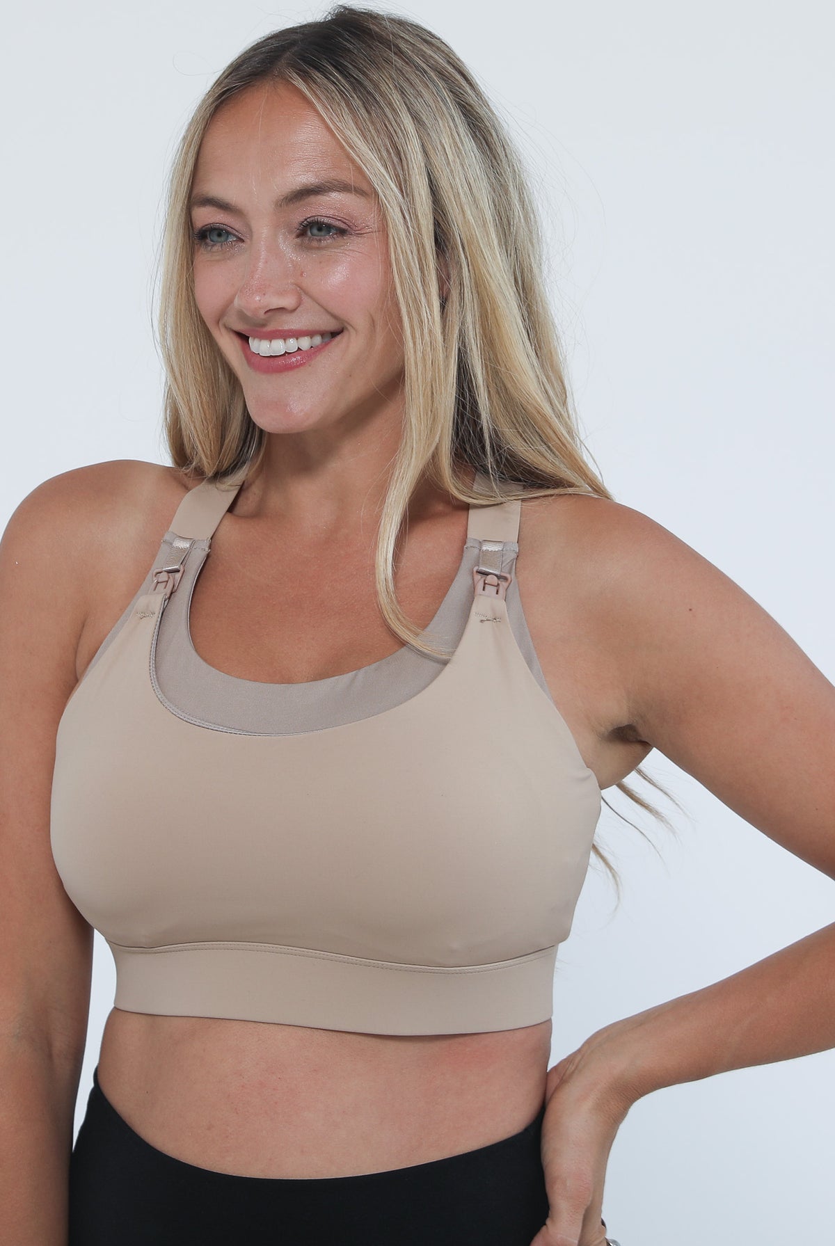 Venice 1 High impact nursing sports bra, sweat and milk