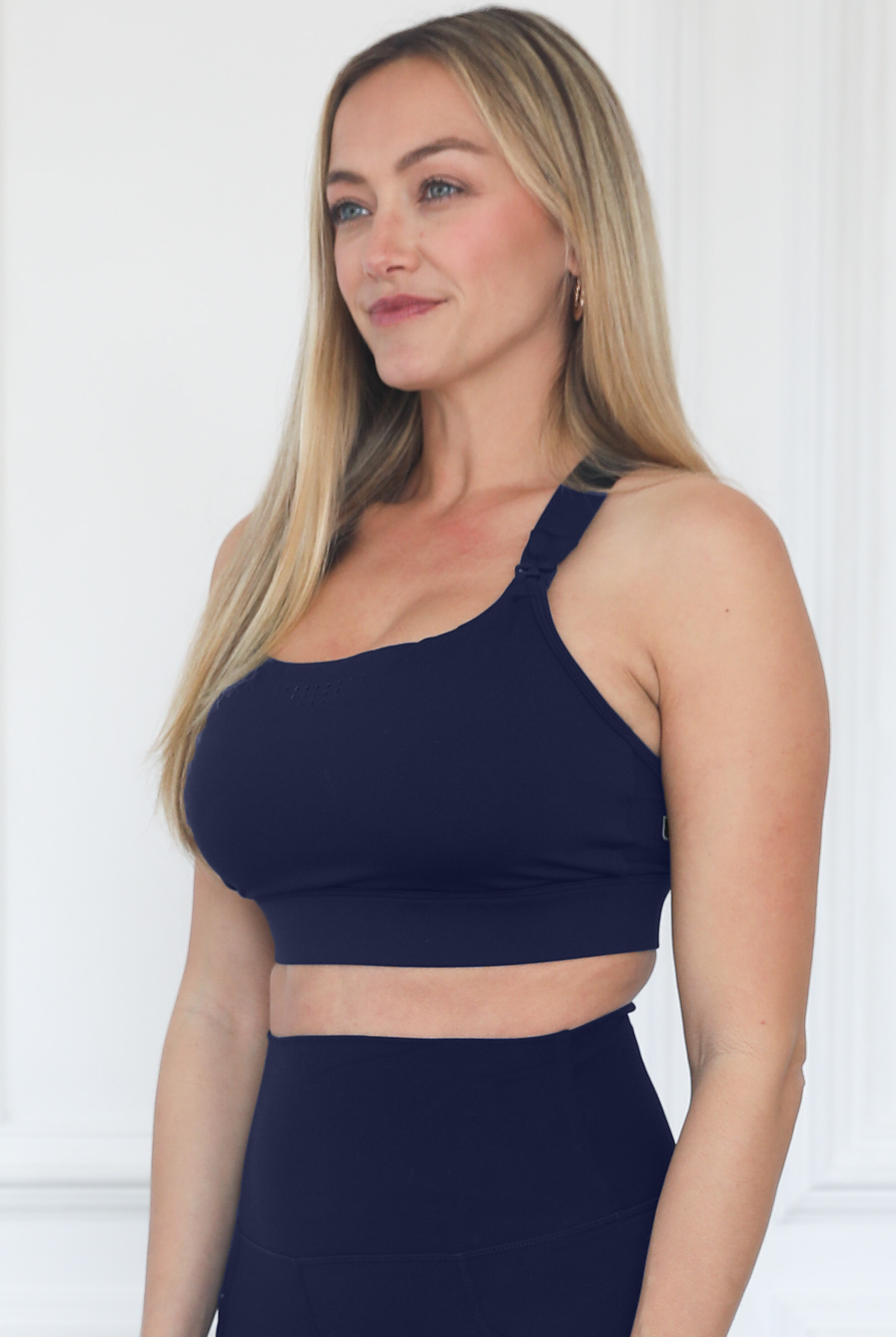 Venice 5 high impact nursing and running sports bra, sweat and milk
