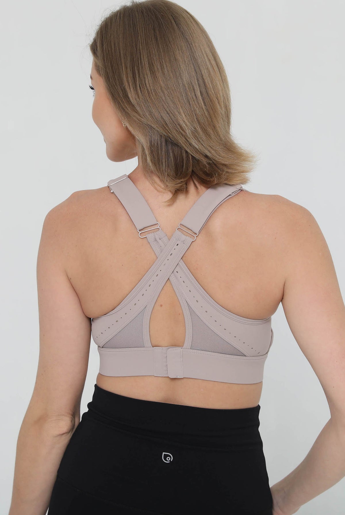 Venice 5 High impact nursing and pumping sports bra, large chested mom, A-G cups, sweat and milk