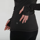 Crossover nursing and pregnancy top long sleeve, Sweat & Milk