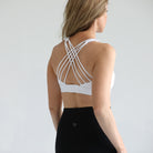 Oceane 4 nursing and pumping medium support sports bra, sweat and milk