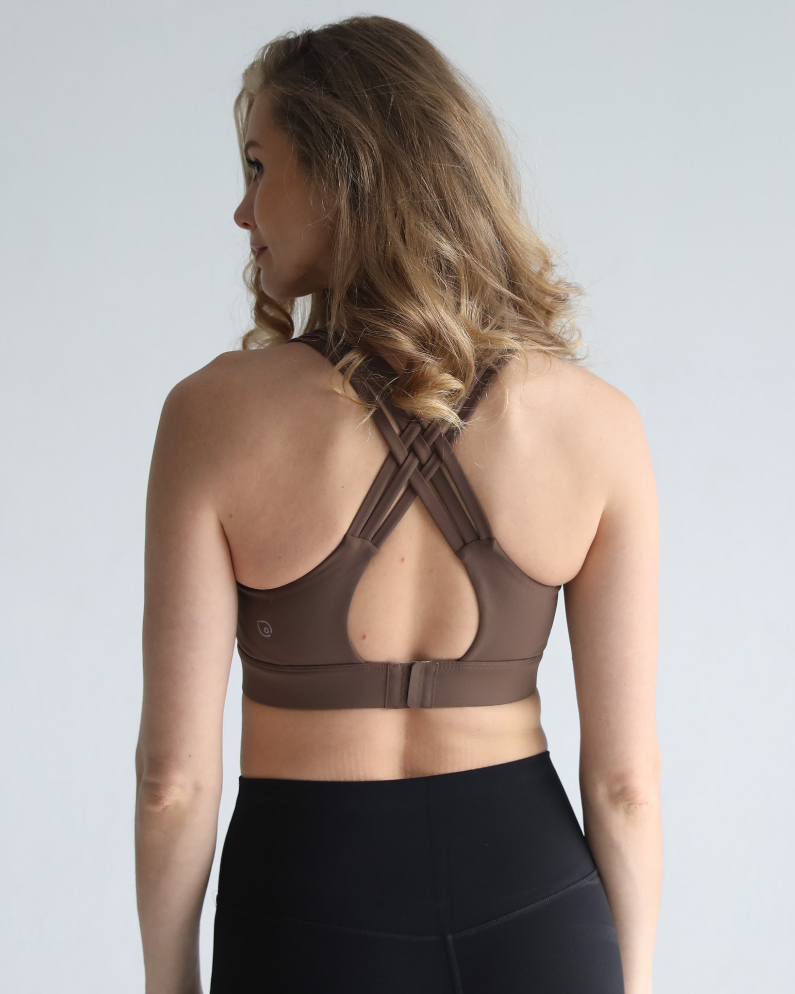Chloe 4 running nursing sports bra, large chest, strappy, adjustable
