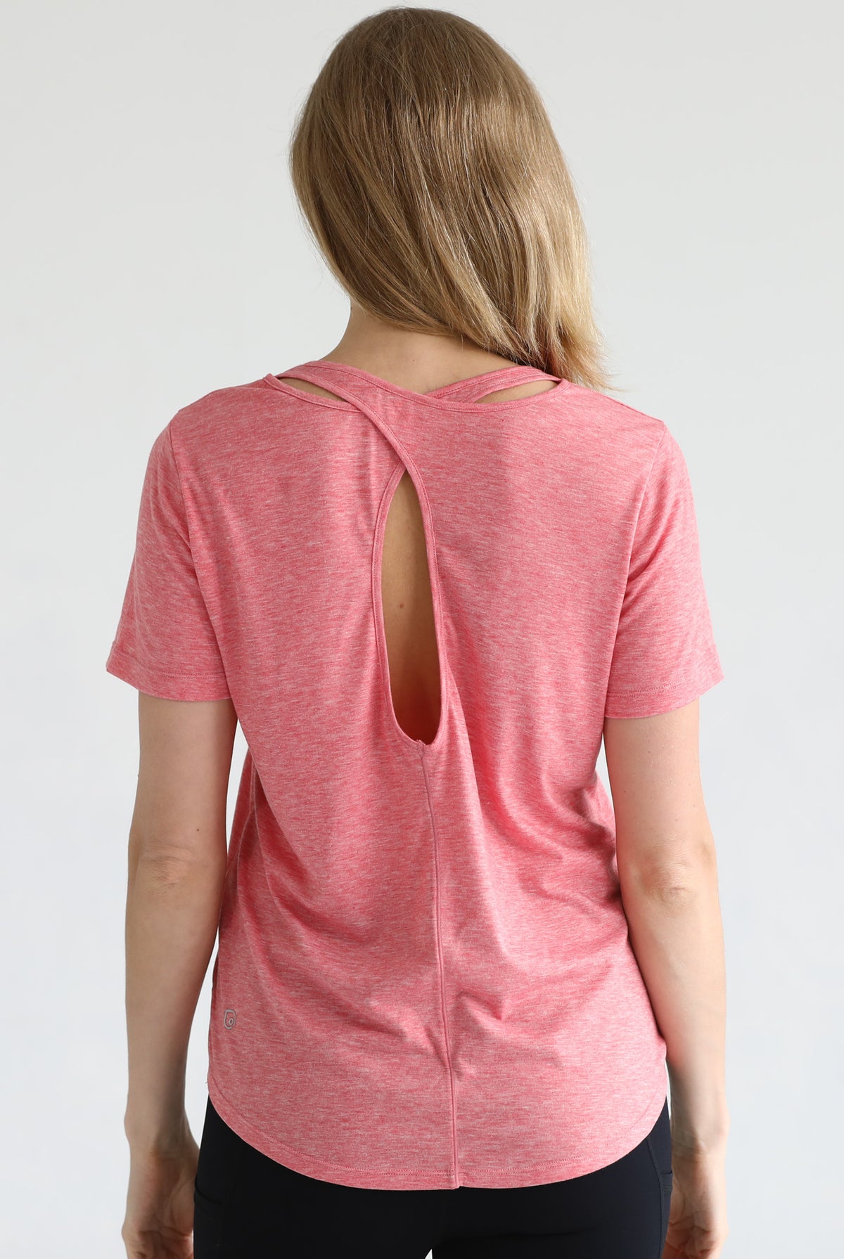 Harper nursing Tee with zippers, loose fit, sweat and milk