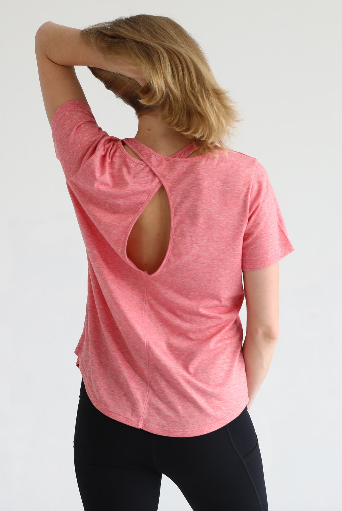Harper nursing Tee with zippers, loose fit, sweat and milk