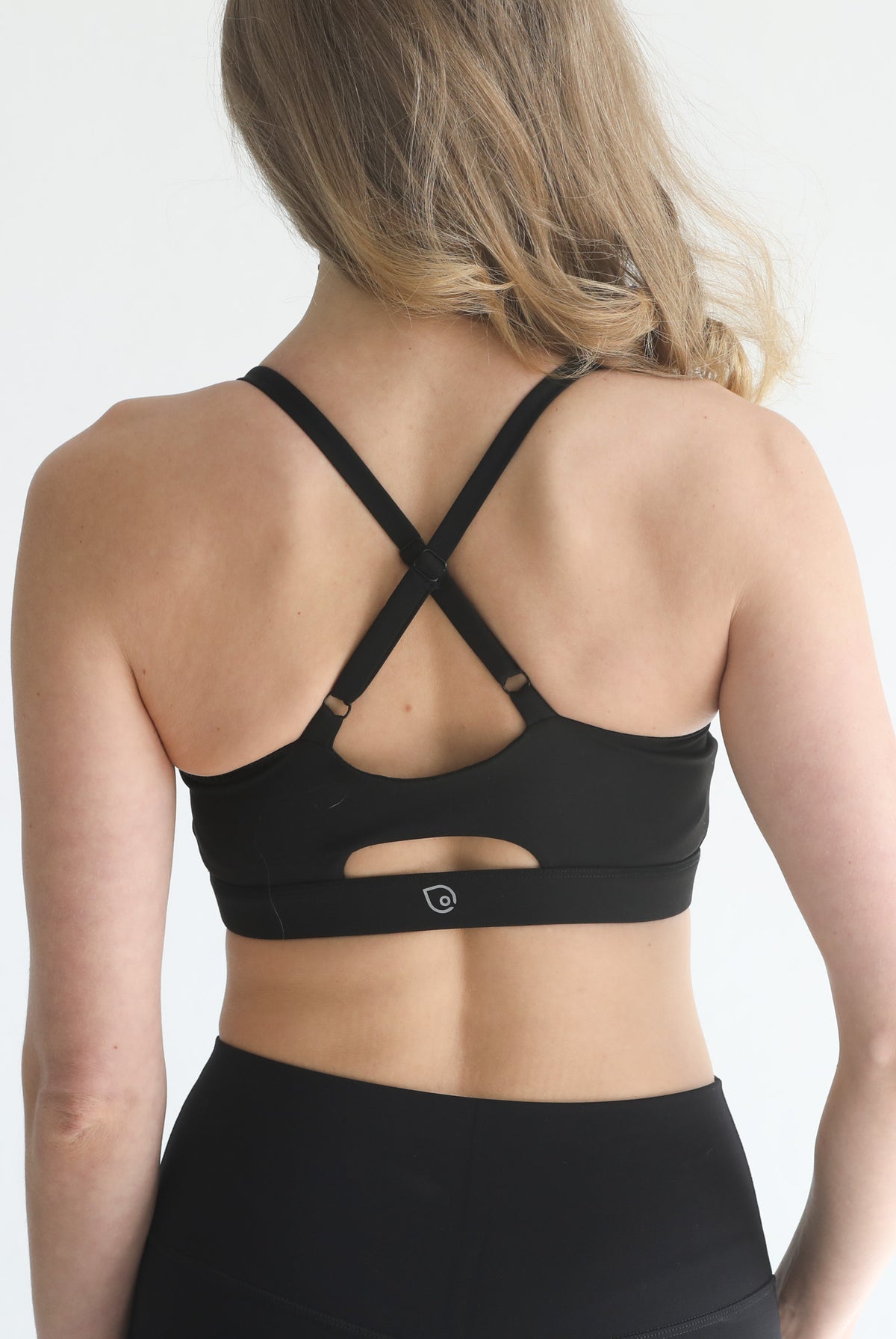 Medium support nursing sports bra, adjustable, sweat and milk