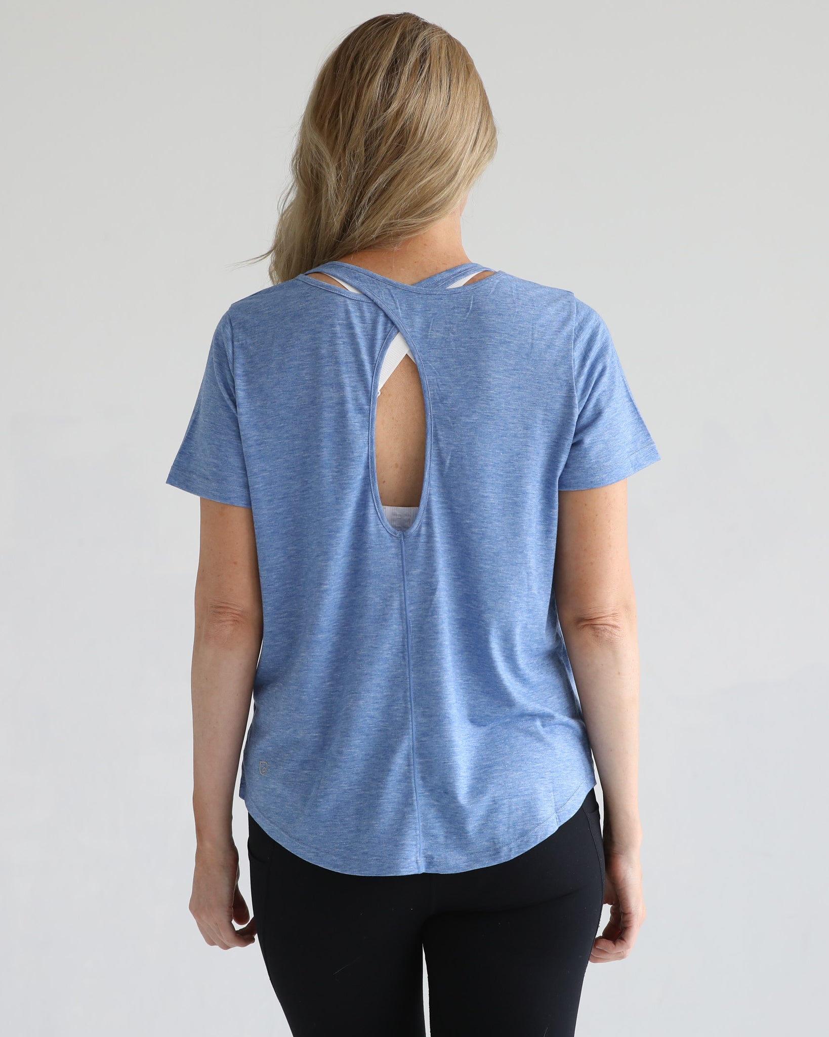 Harper nursing Tee with zippers, loose fit, sweat and milk