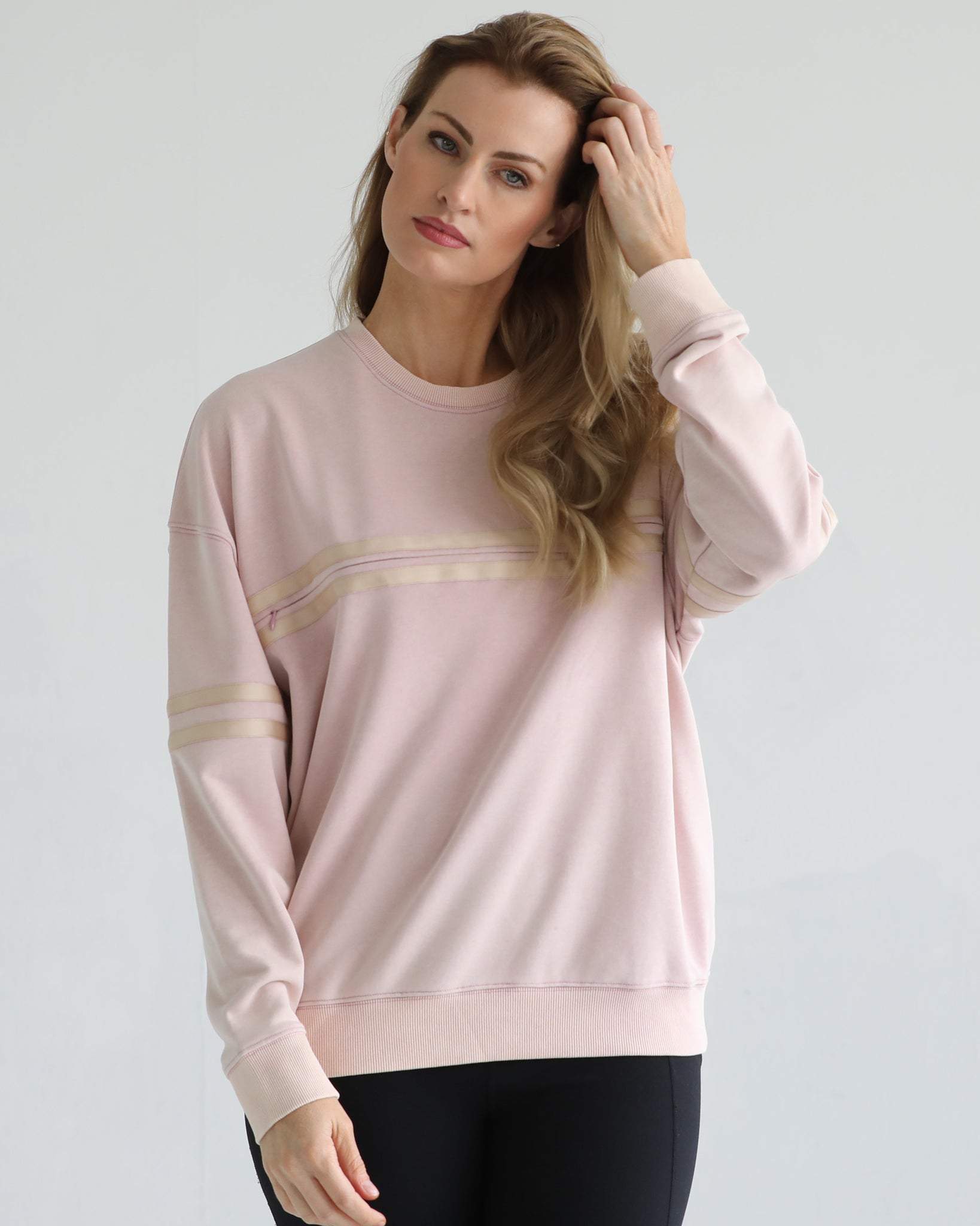 slouchy oversized nursing sweatshirt, sweat and milk