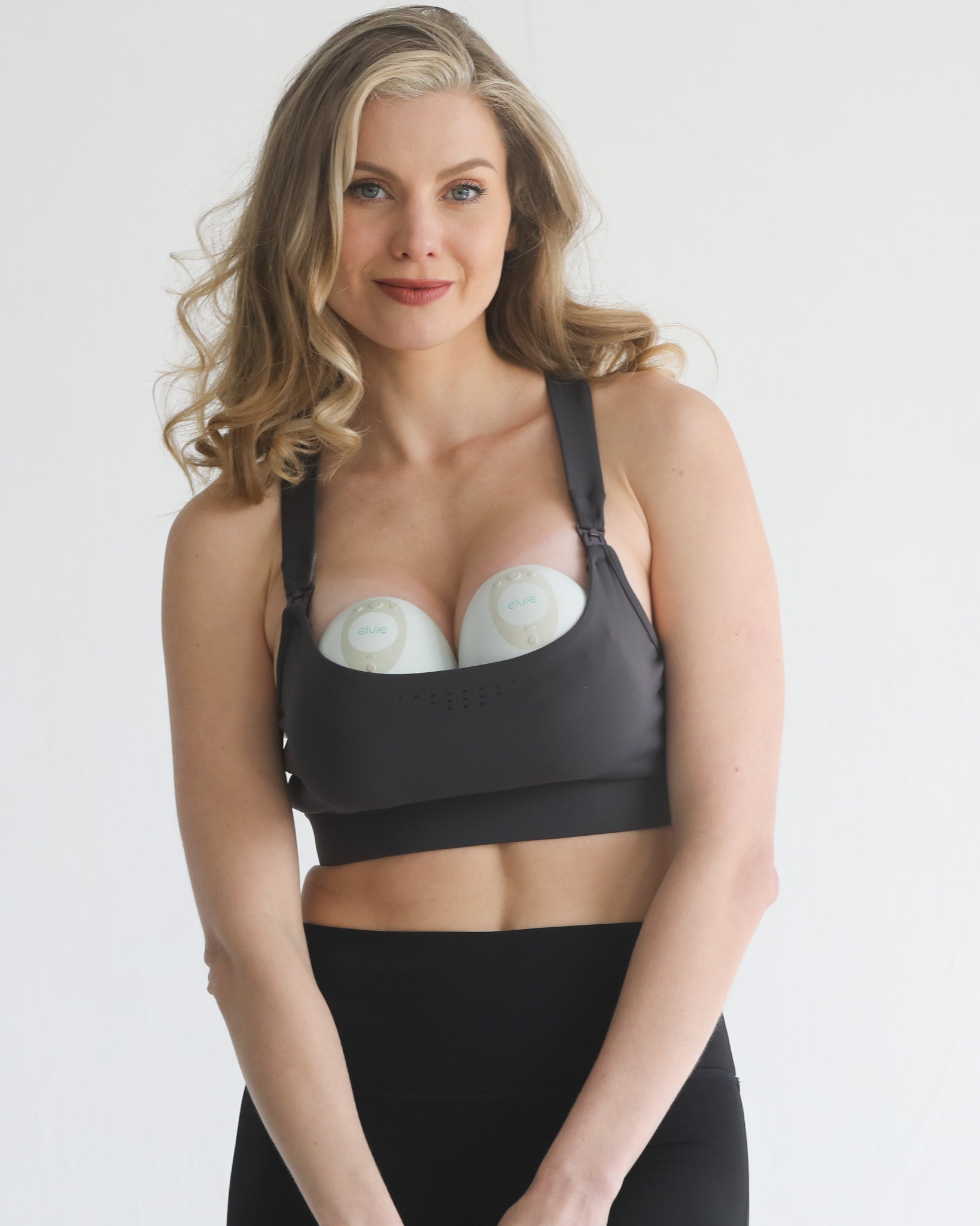 high impact adjustable nursing sports bras for large chested moms, sweat and milk