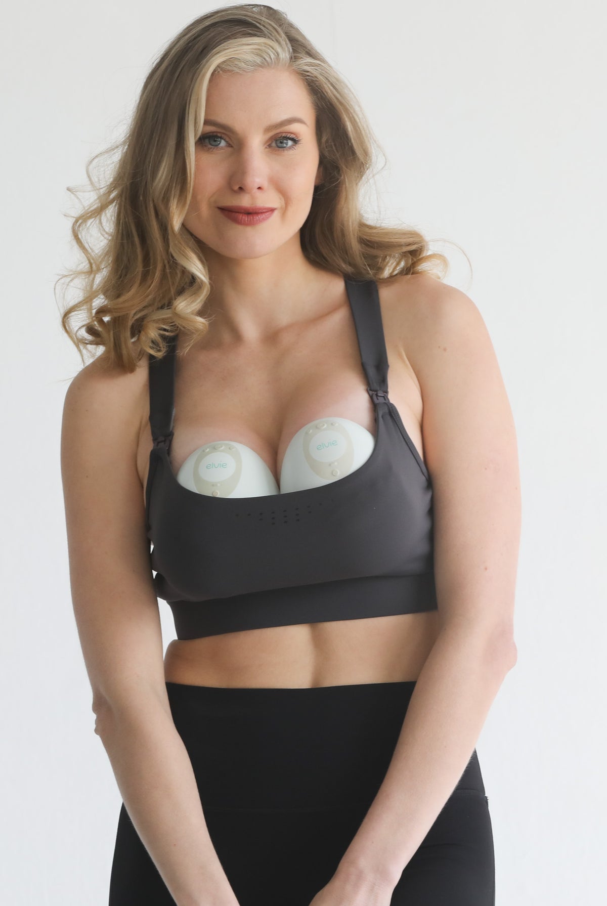 high impact adjustable nursing sports bras for large chested moms, sweat and milk