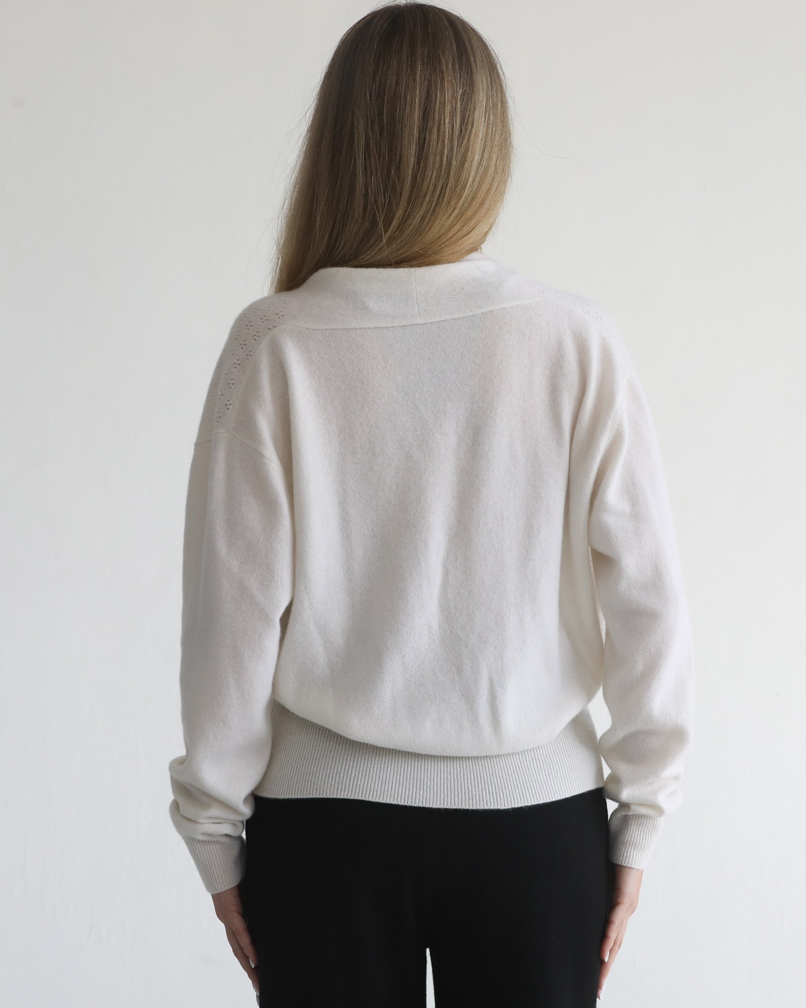 100% cashmere sweater for nursing