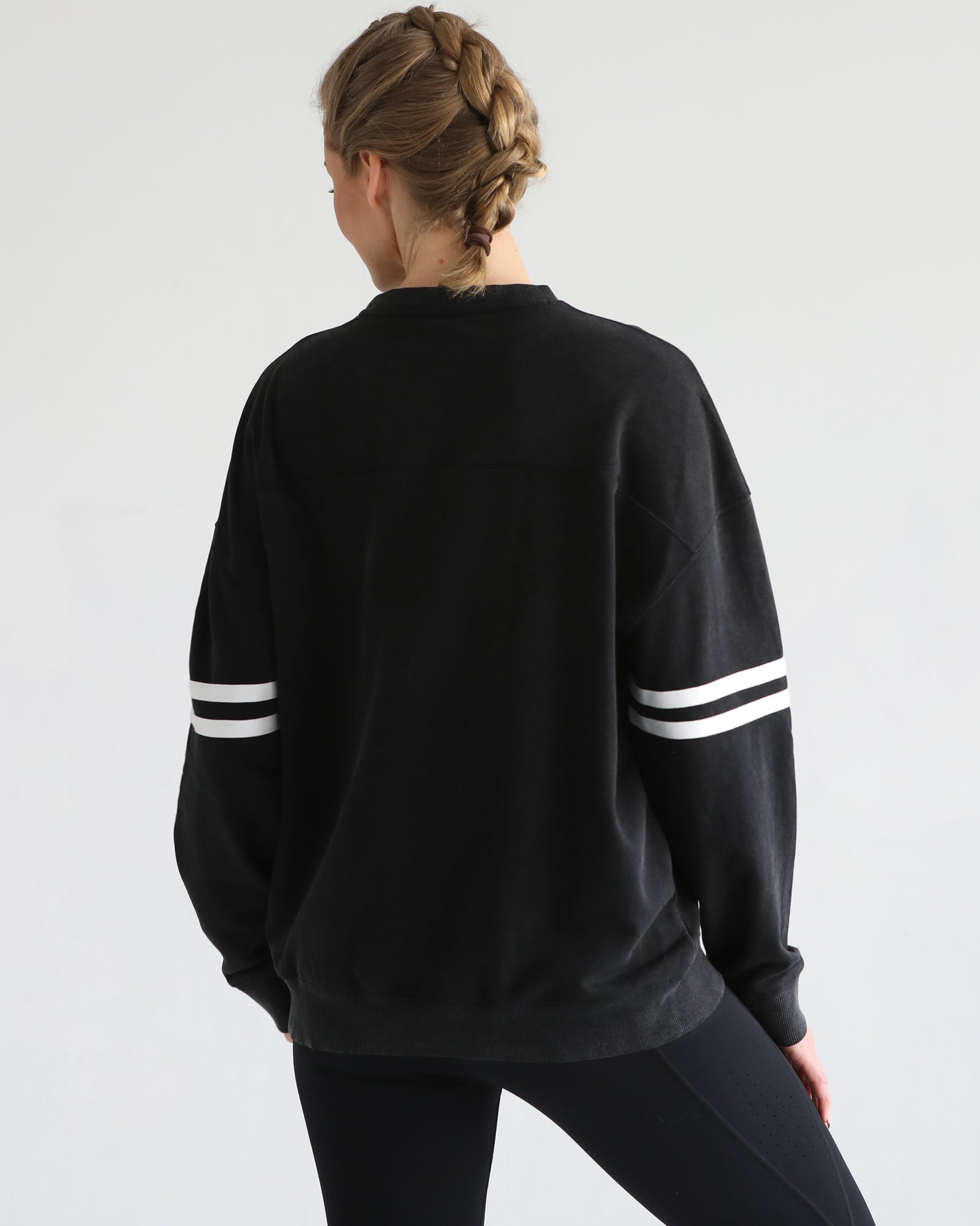 slouchy oversized nursing sweatshirt, sweat and milk