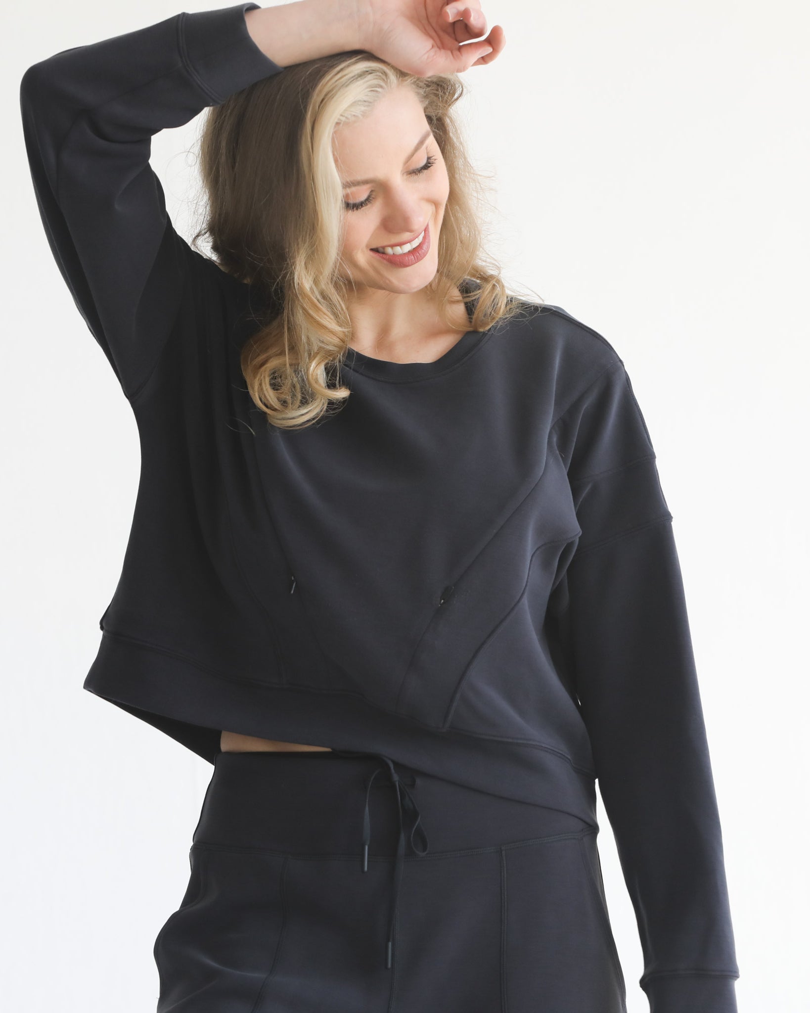 nursing sweatshirt, sweat and milk