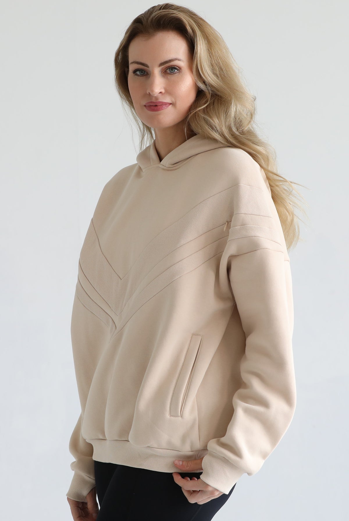 Oversized nursing and pregnancy hoodie, sweat and milk