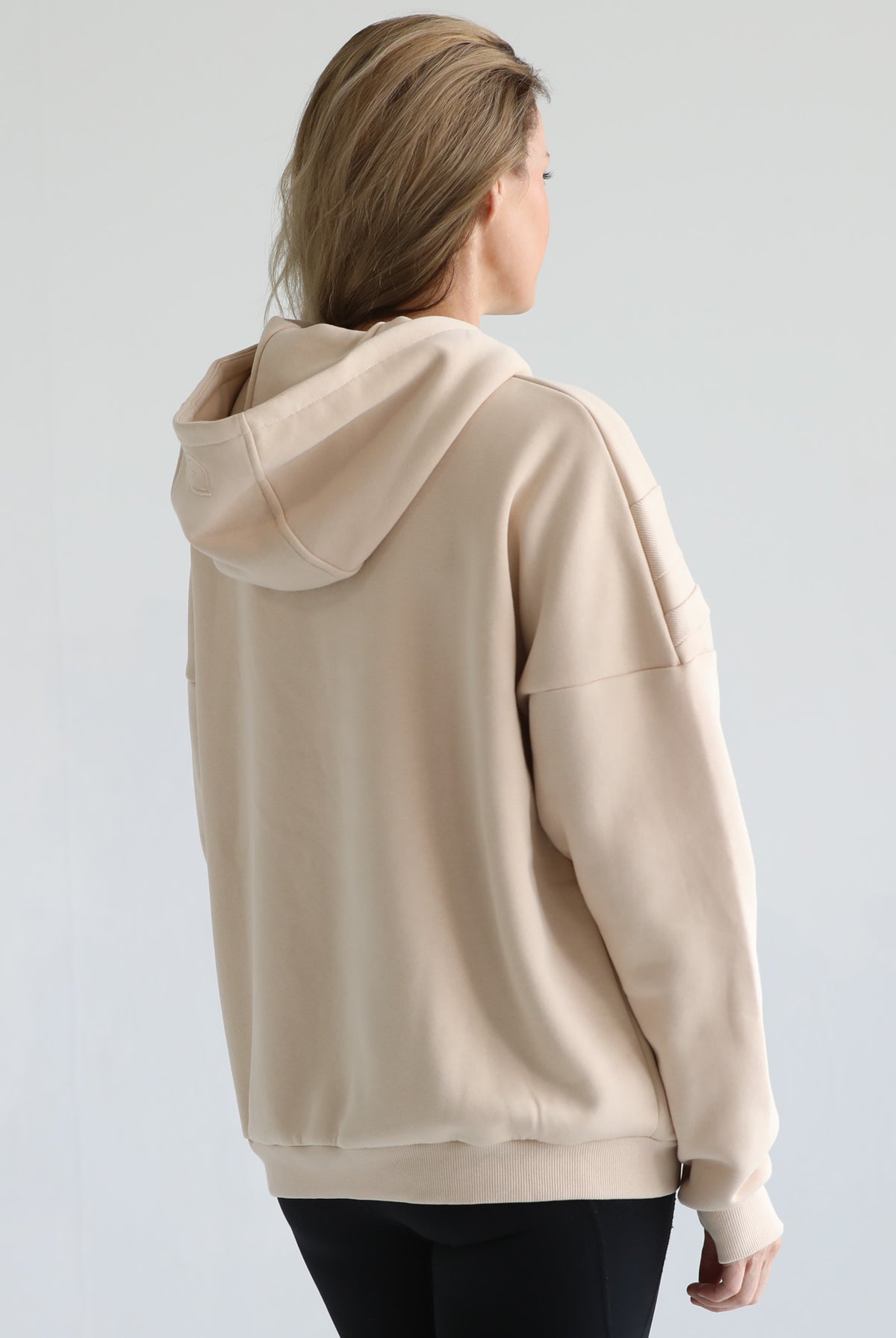 Oversized nursing and pregnancy hoodie, sweat and milk