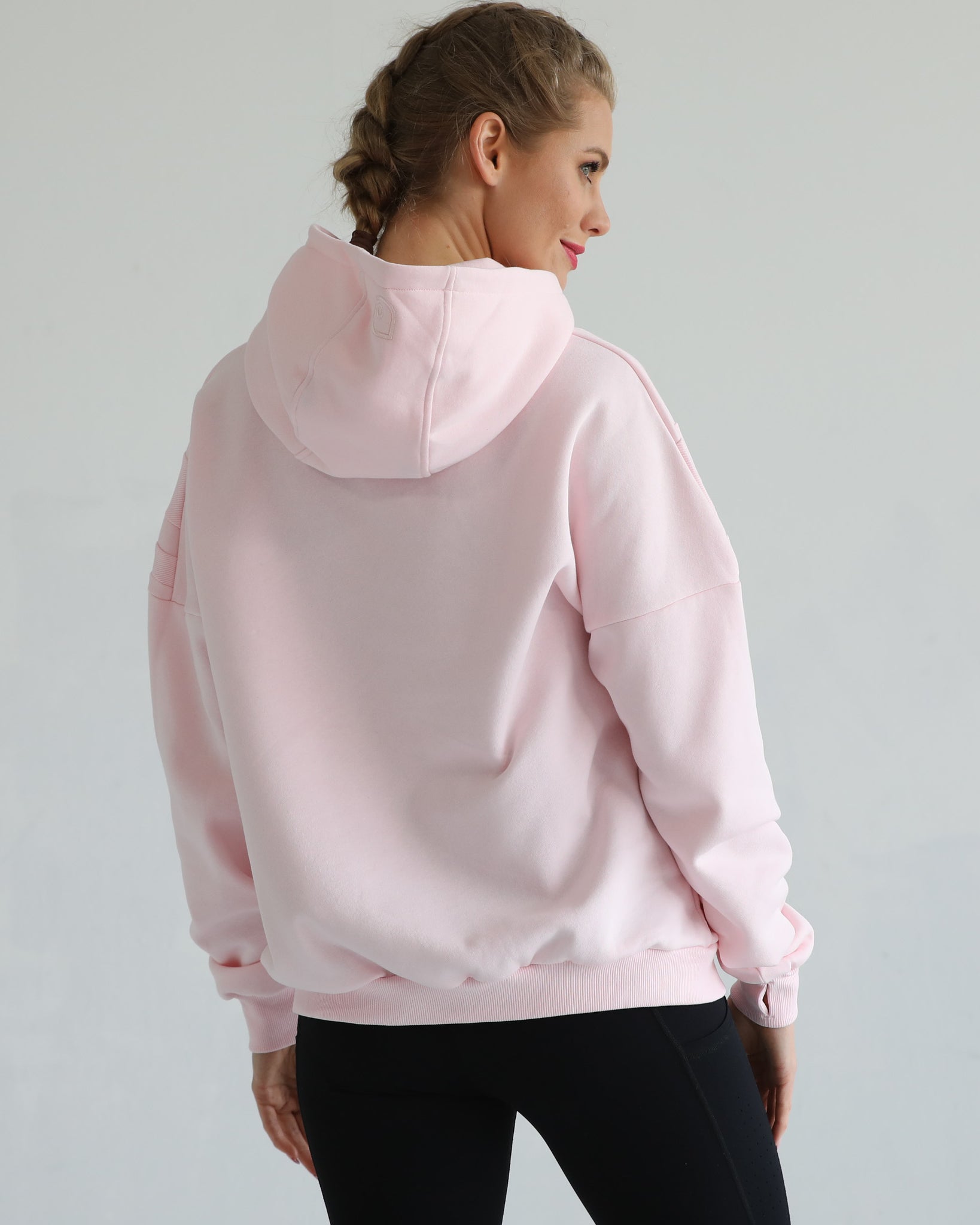 Oversized nursing and pregnancy hoodie, sweat and milk
