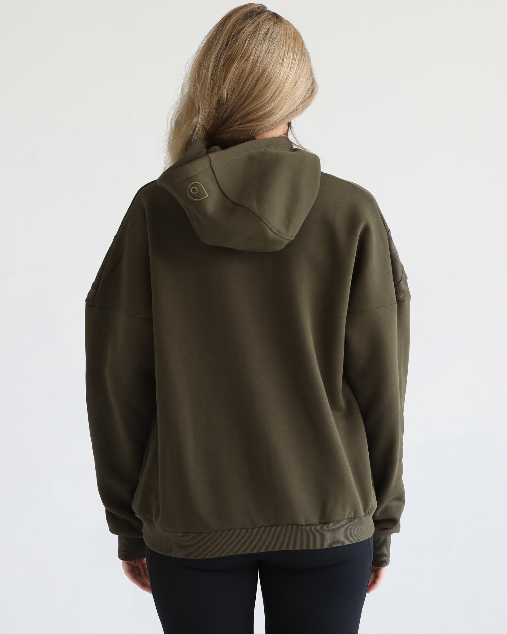 Oversized nursing and pregnancy hoodie, sweat and milk