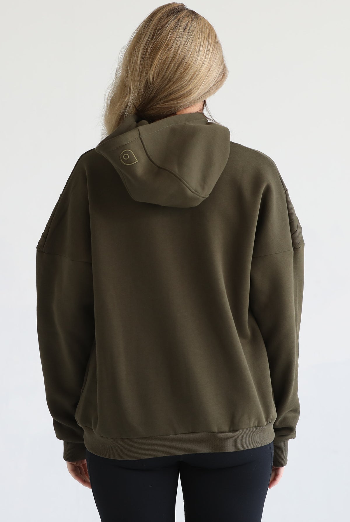 Oversized nursing and pregnancy hoodie, sweat and milk