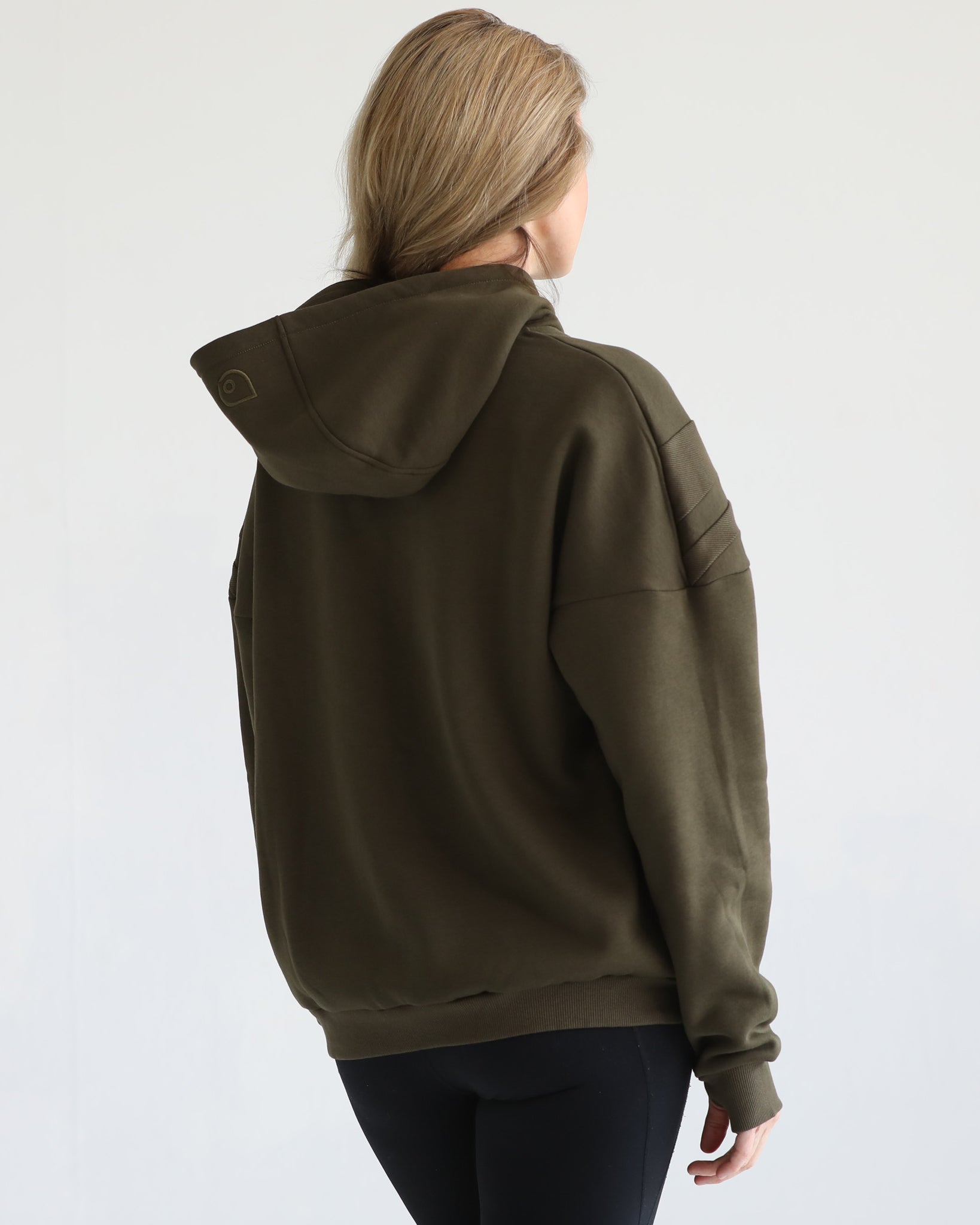 Oversized nursing and pregnancy hoodie, sweat and milk