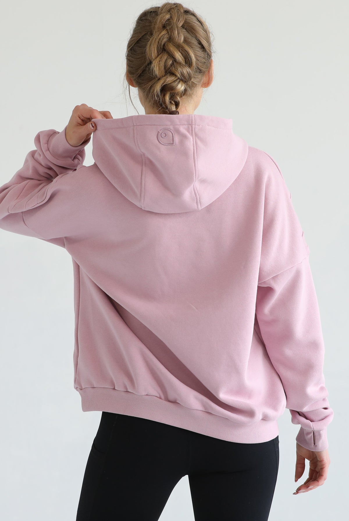 Oversized nursing and pregnancy hoodie, sweat and milk