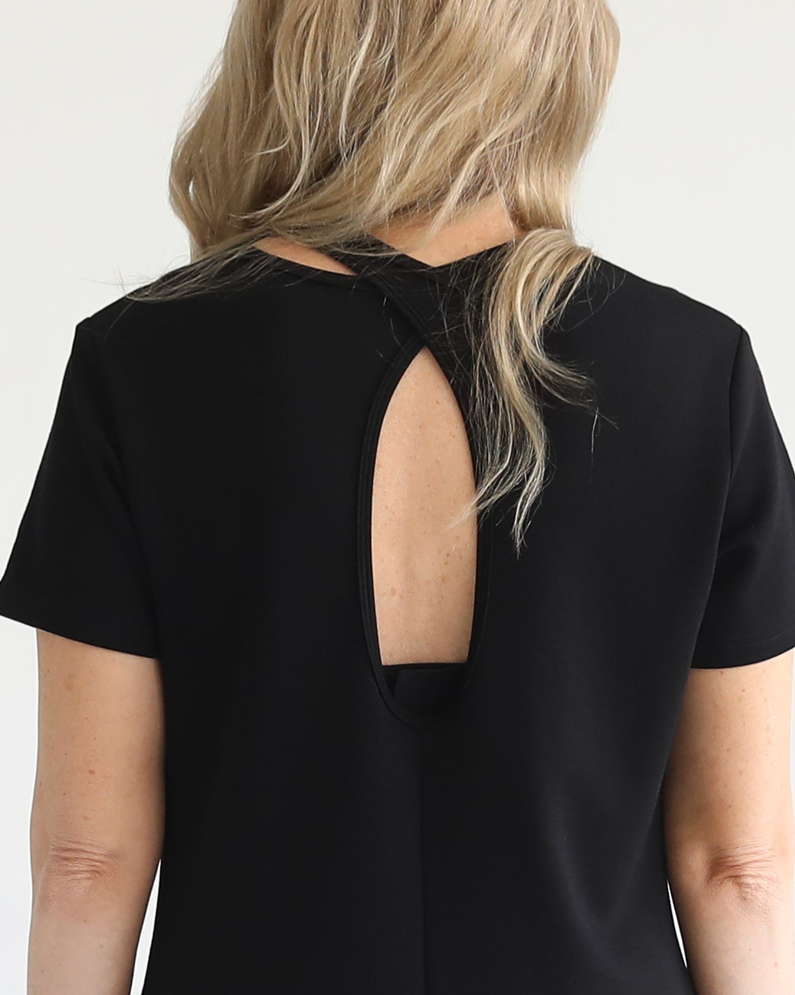 Nursing Tshirt Dress with zippers, Sweat and Milk