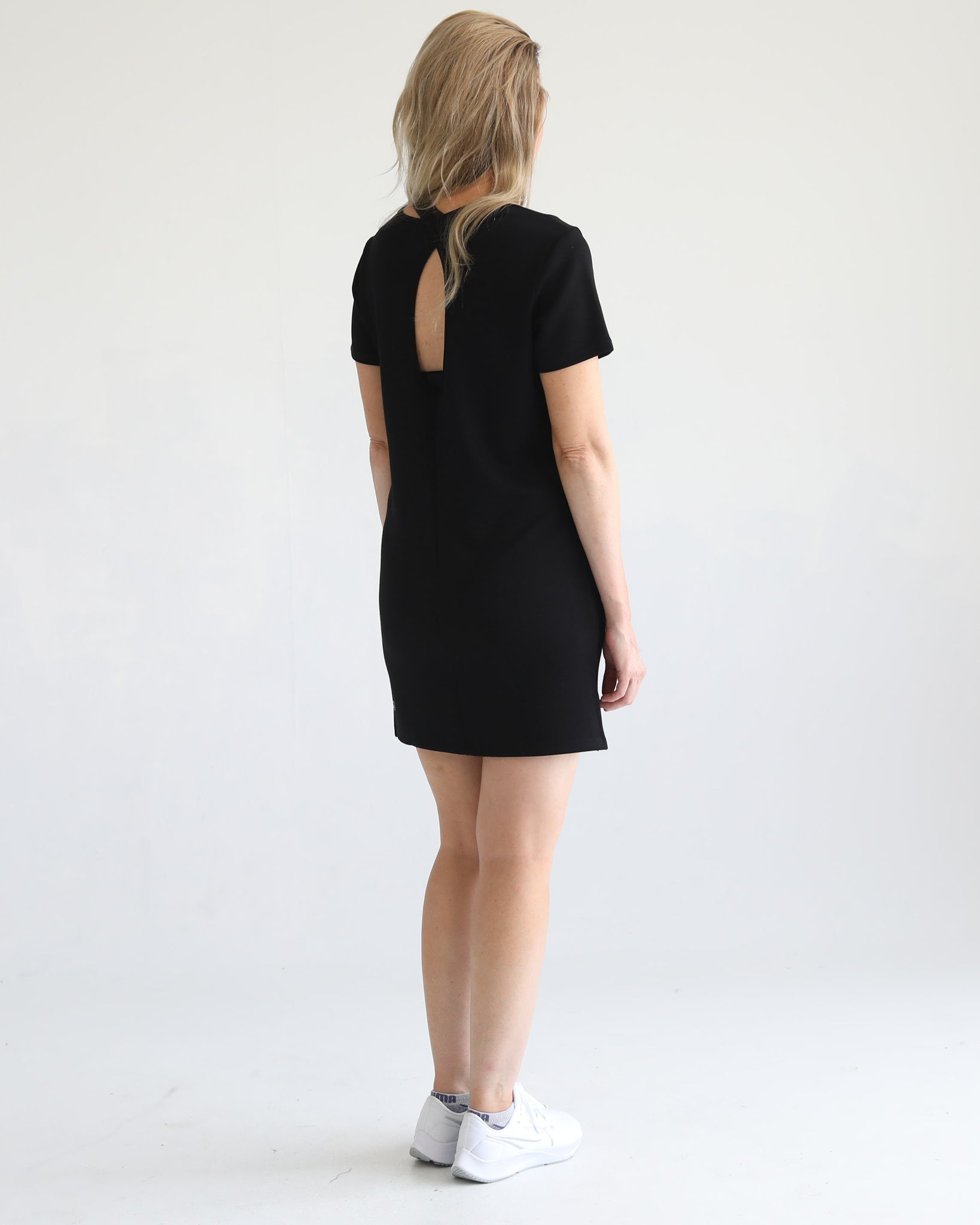 Nursing Tshirt Dress with zippers, Sweat and Milk
