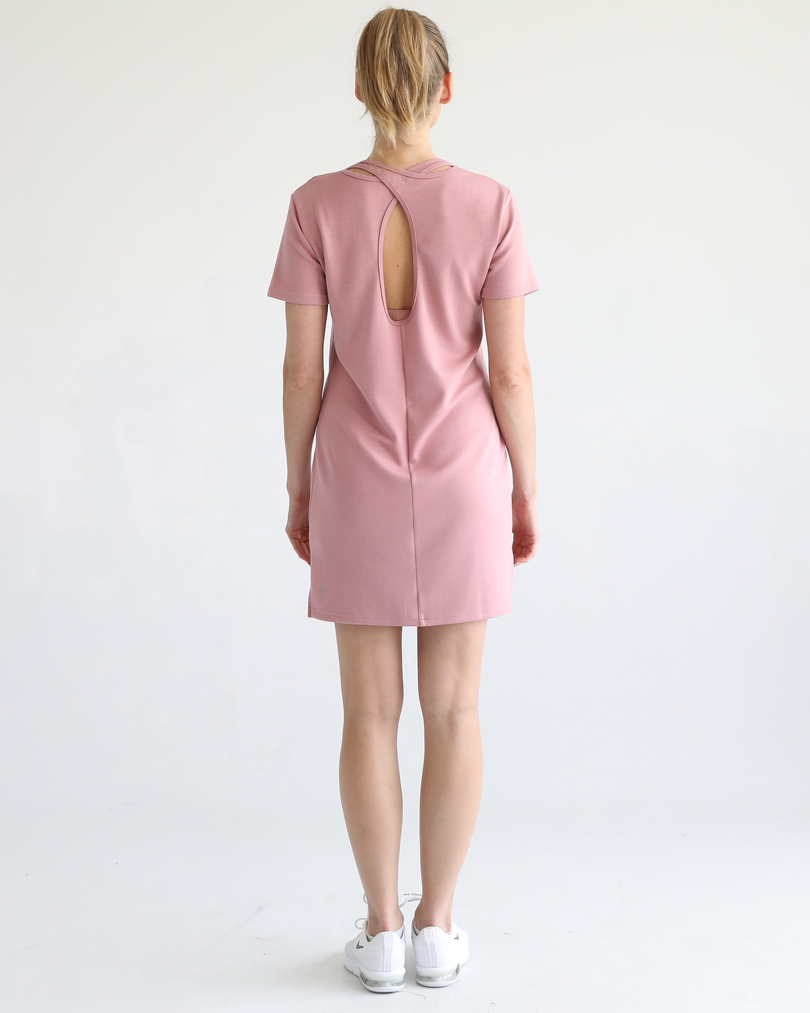 Nursing Tshirt Dress with zippers, Sweat and Milk