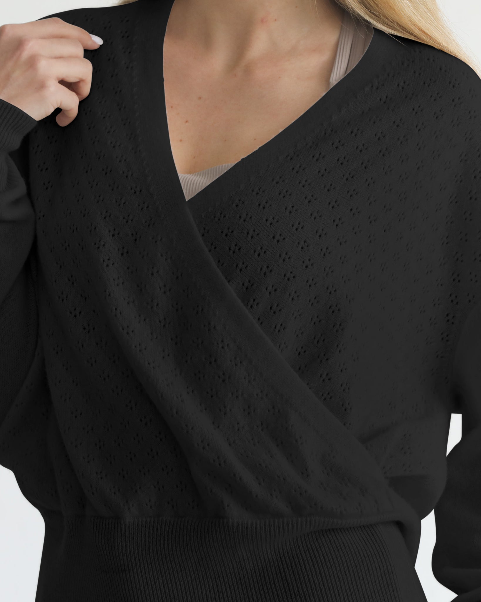nursing cashmere sweater