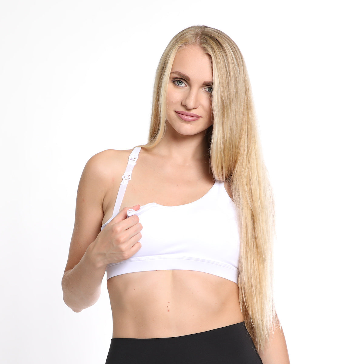 Océane 3 - nursing and hands free pumping sports bra