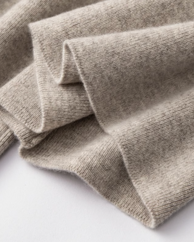 100% merino wool pants wide-leg