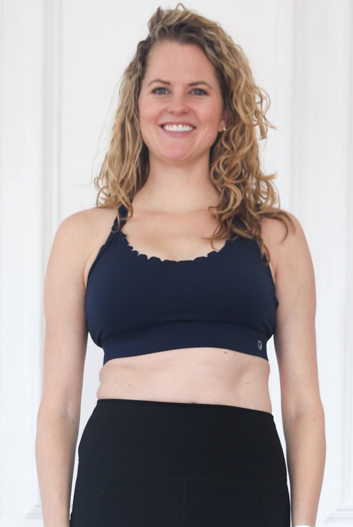 Lucie Nursing Sports Bra, High Impact, Supportive, largest chest, running, navy, Sweat and Milk