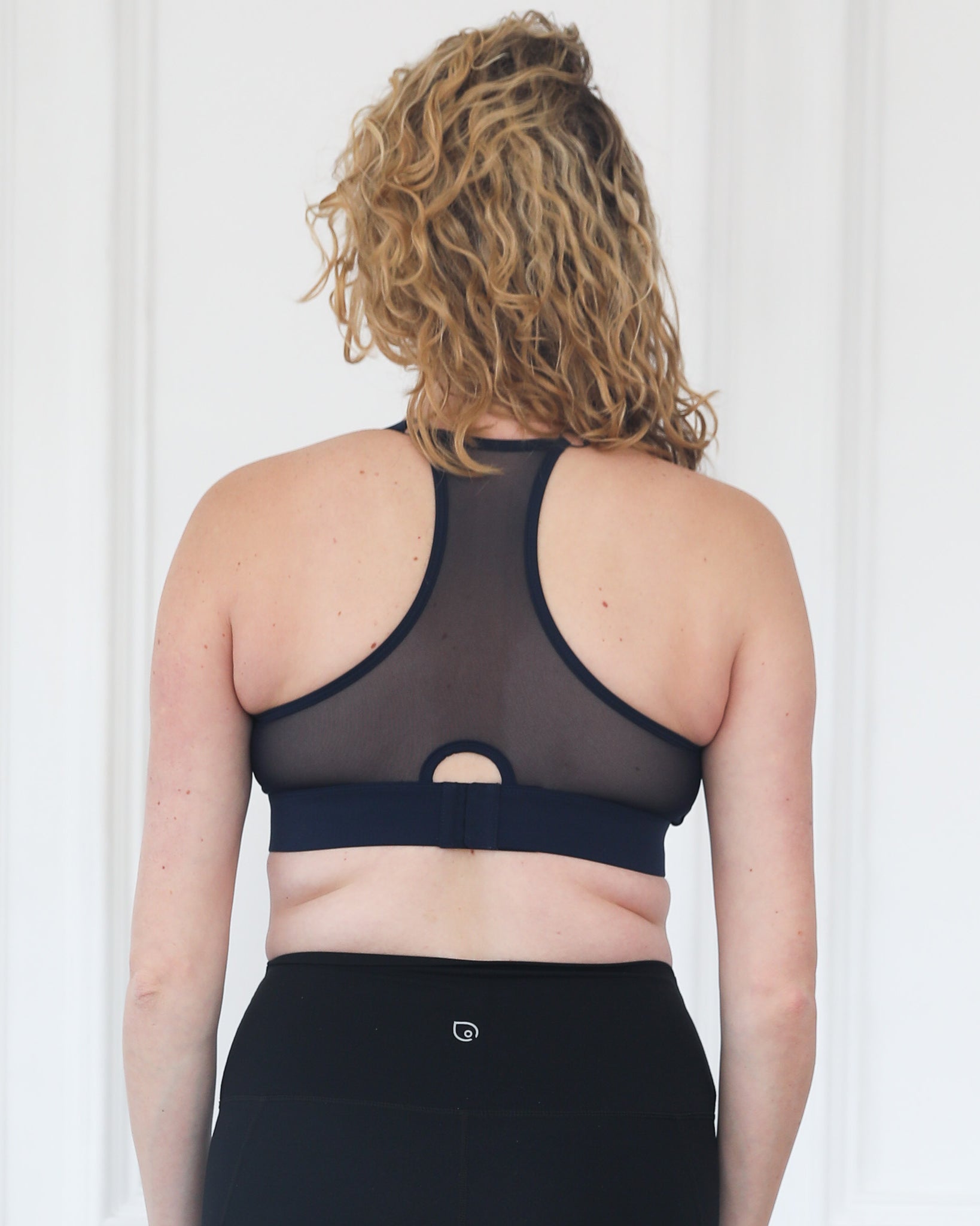 Lucie Nursing Sports Bra, High Impact, Supportive, largest chest, running, navy, Sweat and Milk