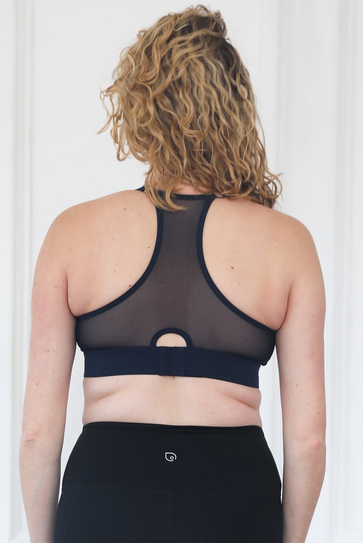 Lucie Nursing Sports Bra, High Impact, Supportive, largest chest, running, navy, Sweat and Milk