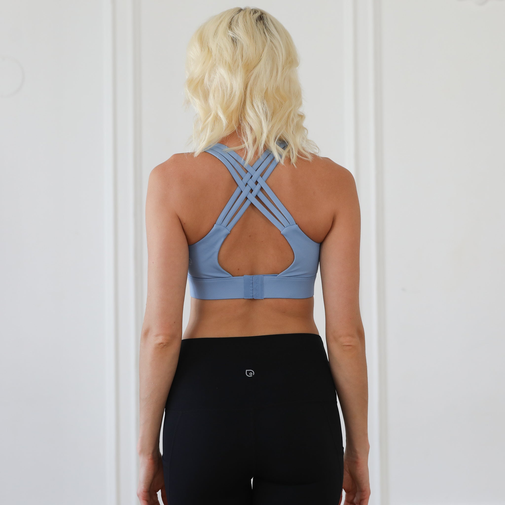Chloe 3 running high impact nursing sports bra, big chested, big cups, sweat and milk