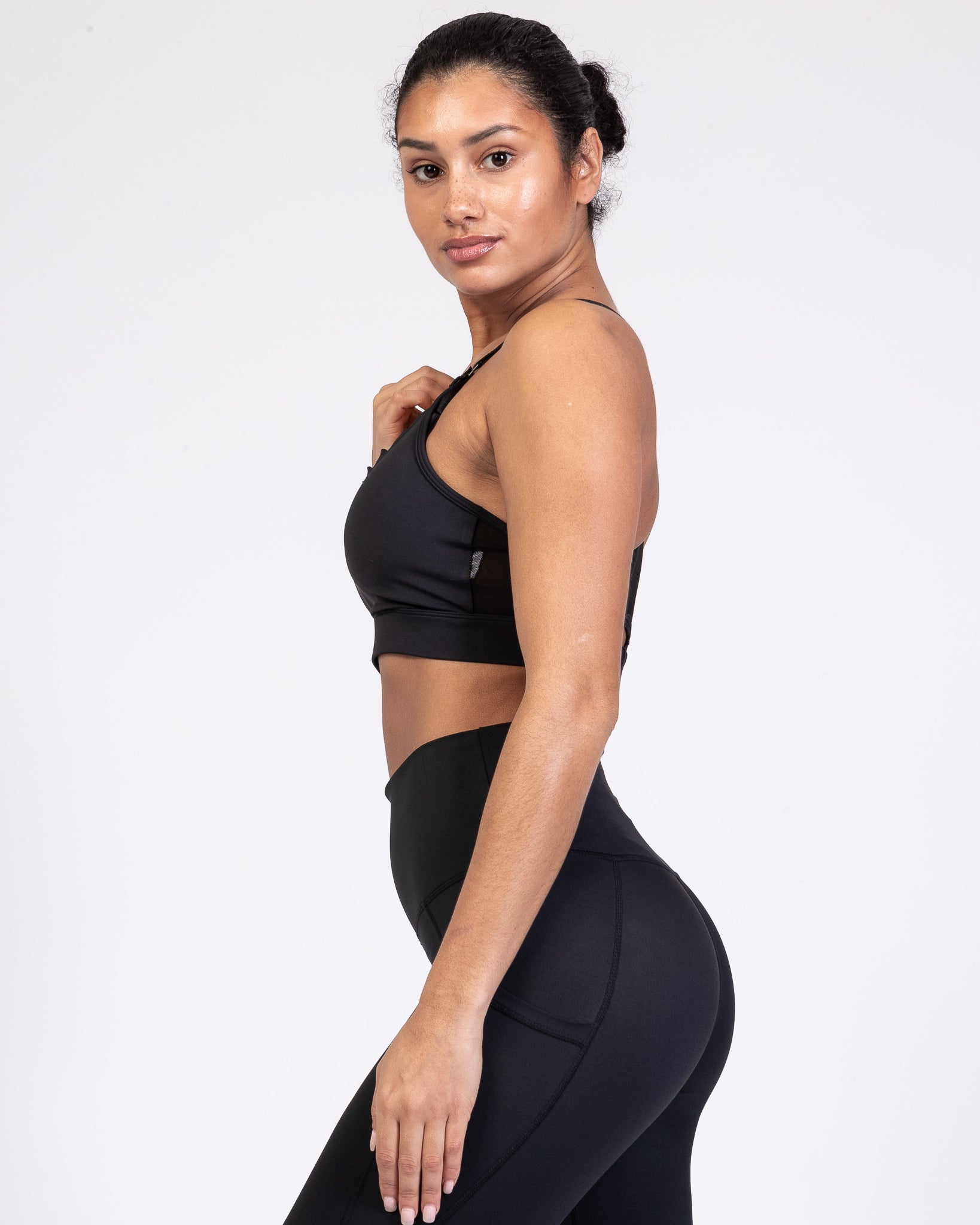 Lucie Nursing Sports Bra, High Impact, Supportive, largest chest, running, black